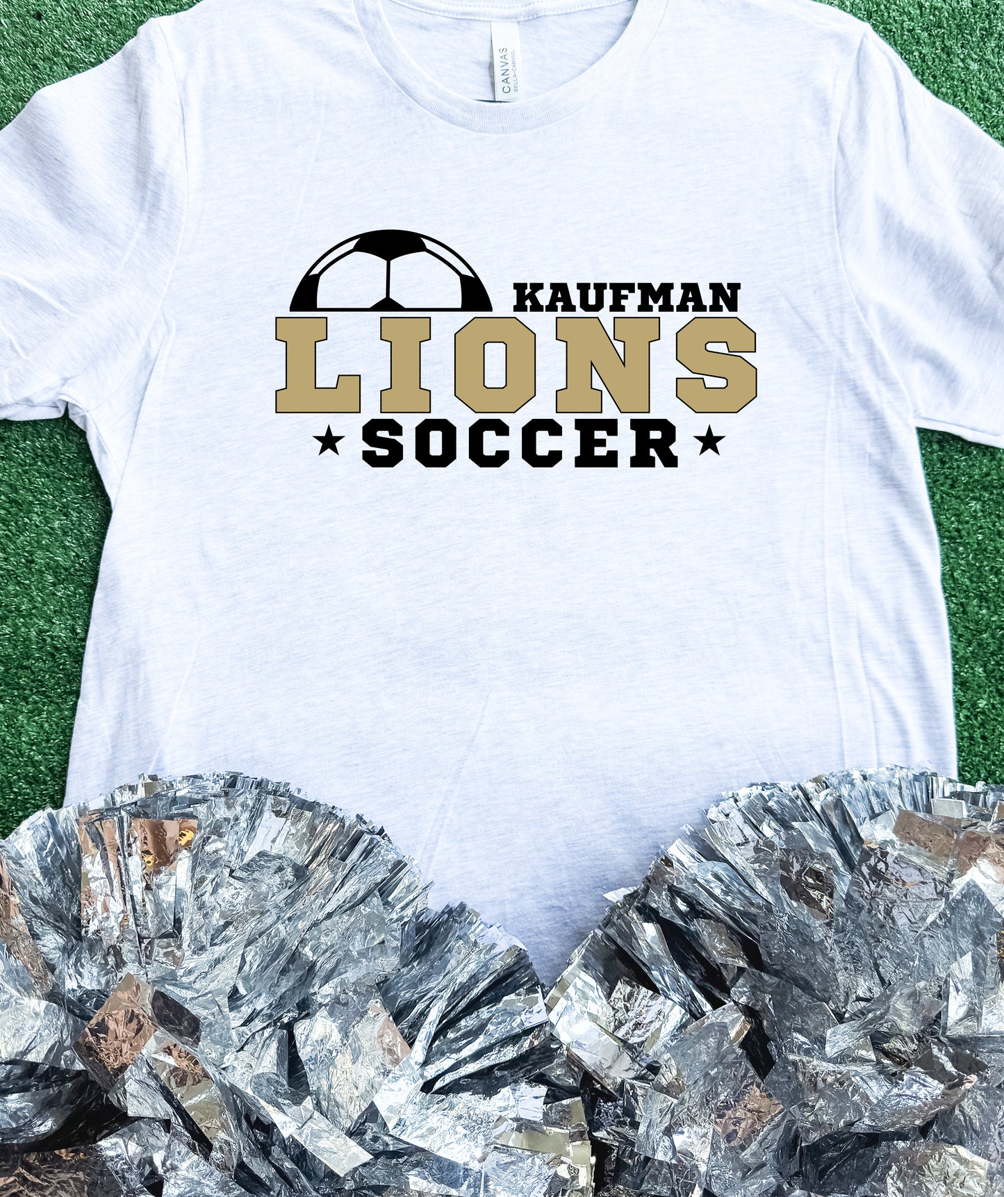 Kaufman Lions Soccer Star Tee