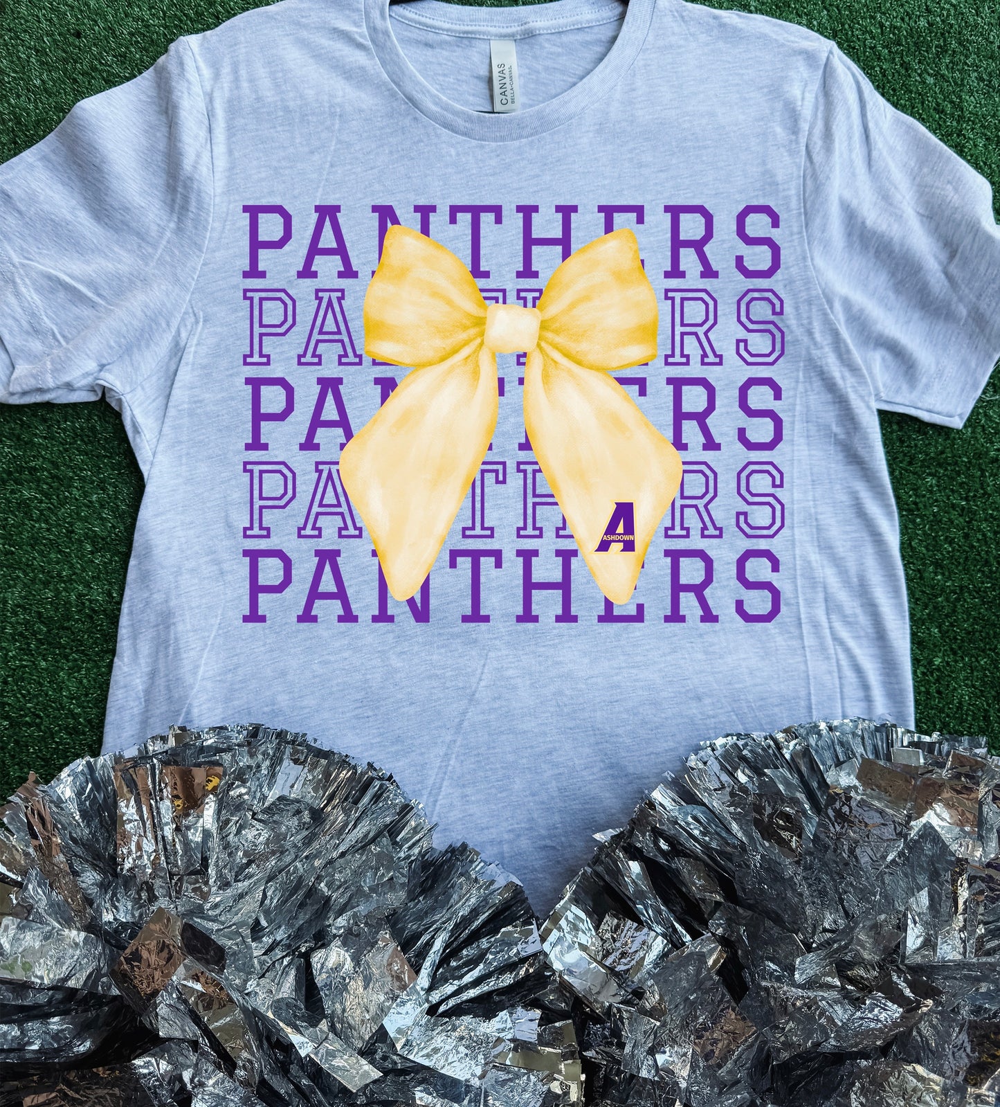 Ashdown Panthers Bow Tee