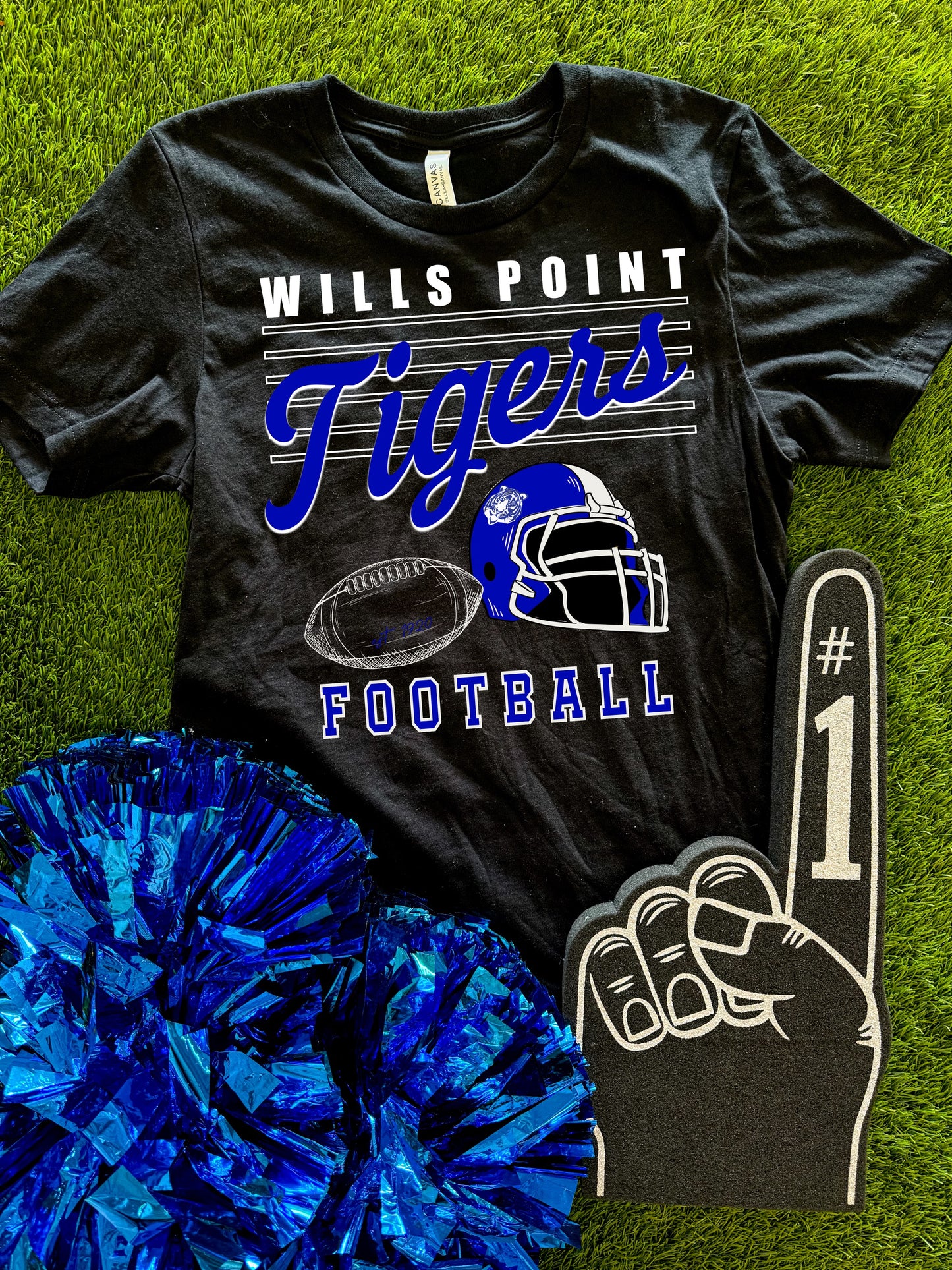 Wills Point Tigers Football Tee