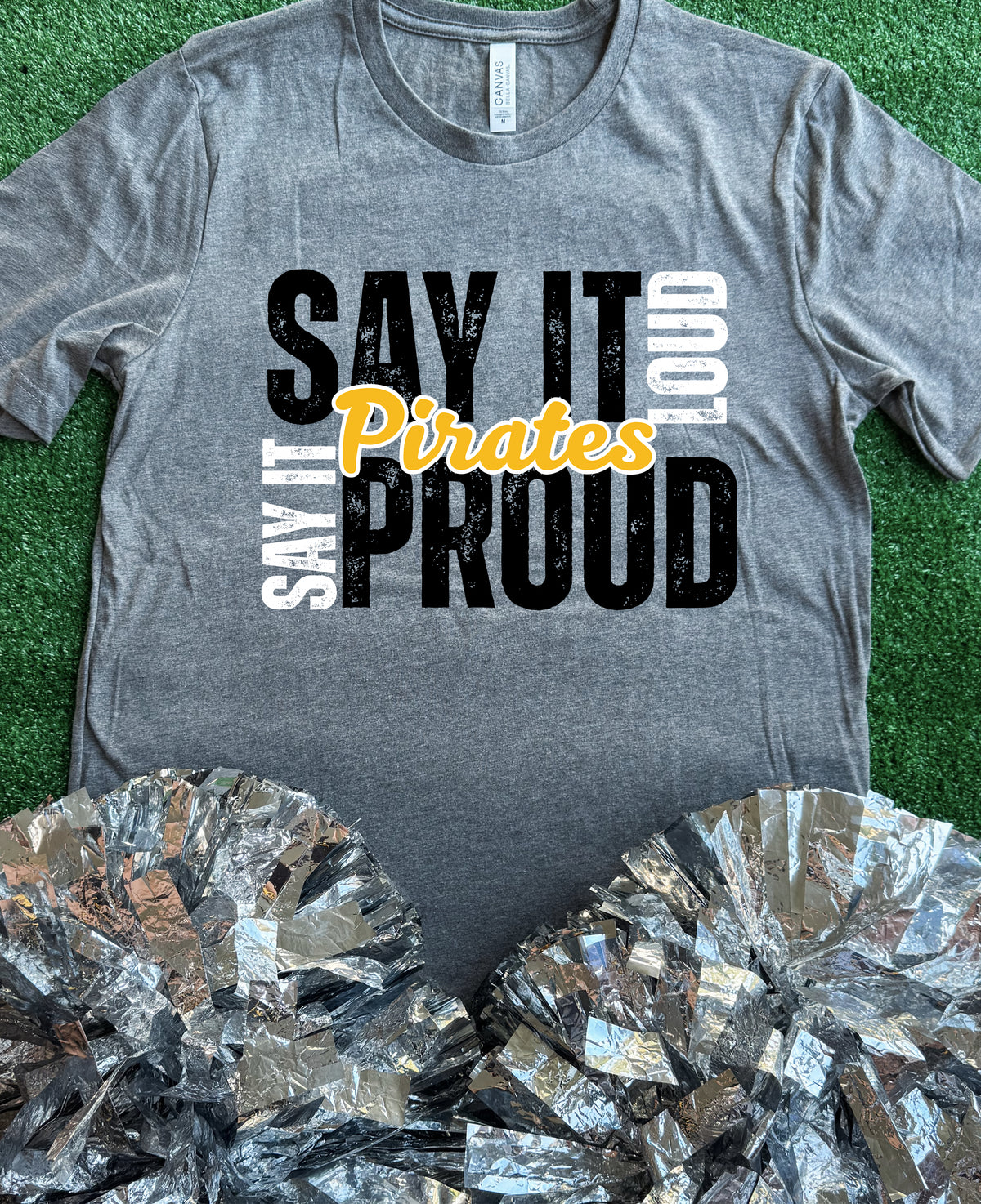 Crandall Pirates Say It Proud Tee