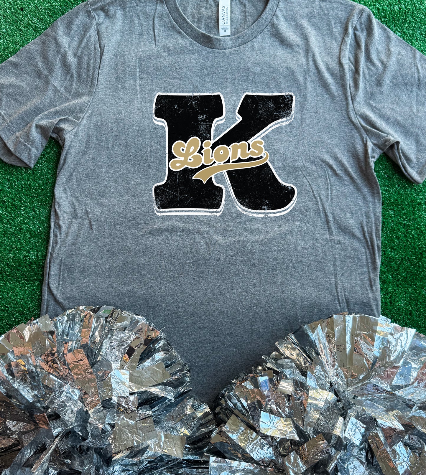 Kaufman Lions Initial Tee