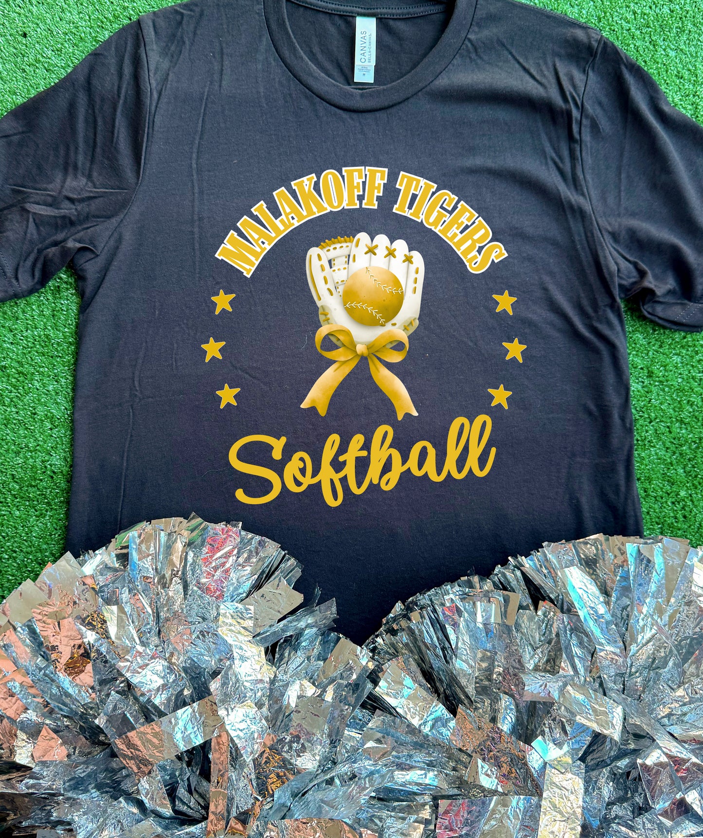 Malakoff Tigers Glove Tee