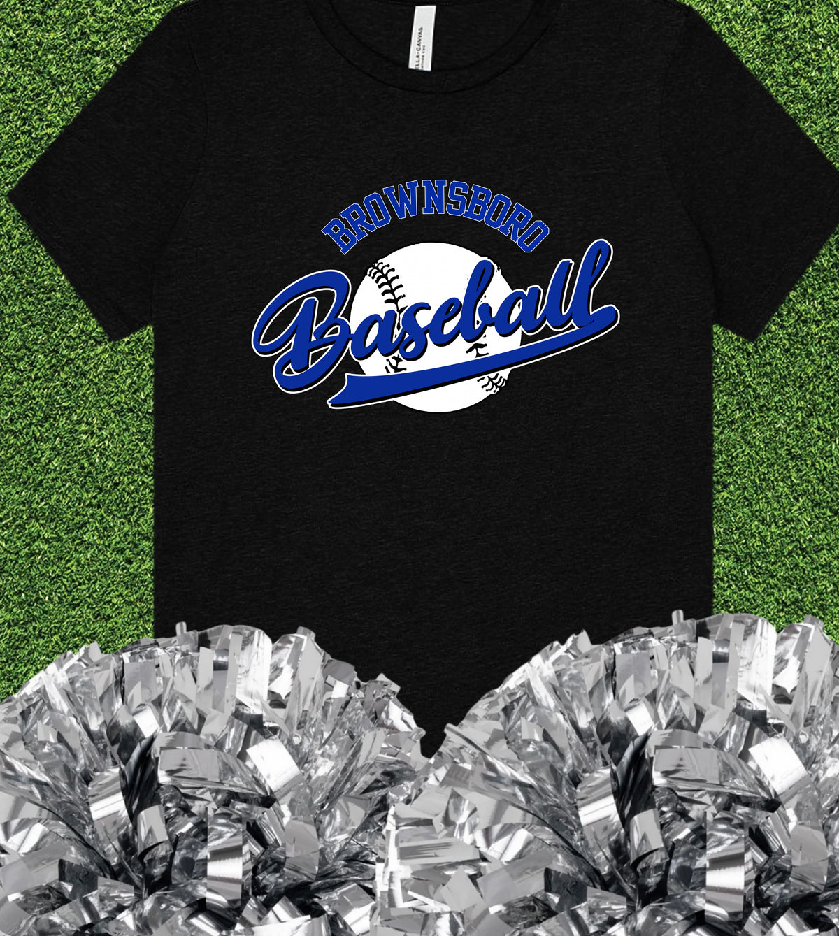 Brownsboro Baseball Curve Tee