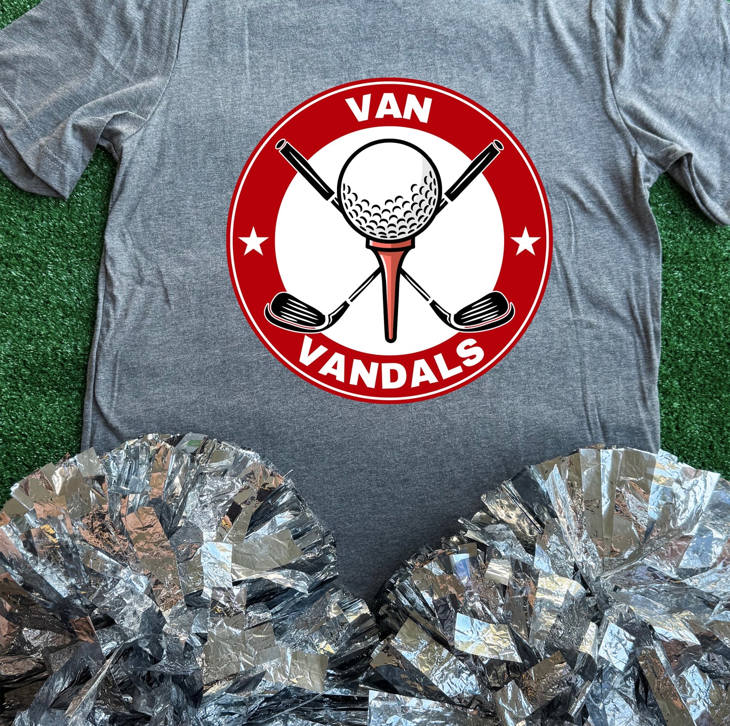 Van Vandals Golf Star Tee