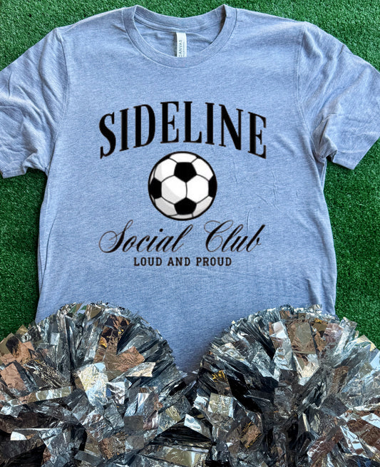Sideline Social Club Tee
