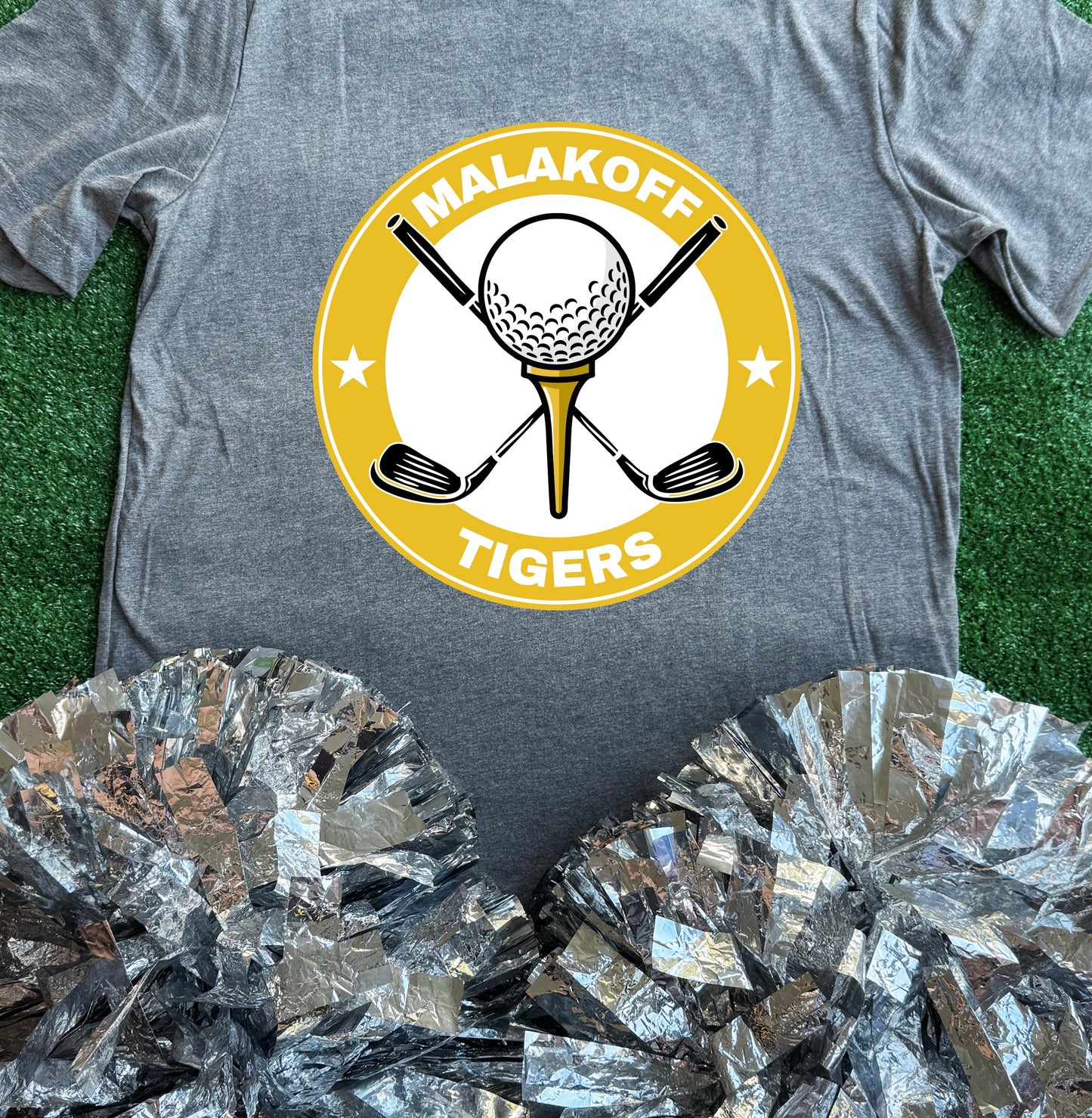 Malakoff Tigers Golf Star Tee