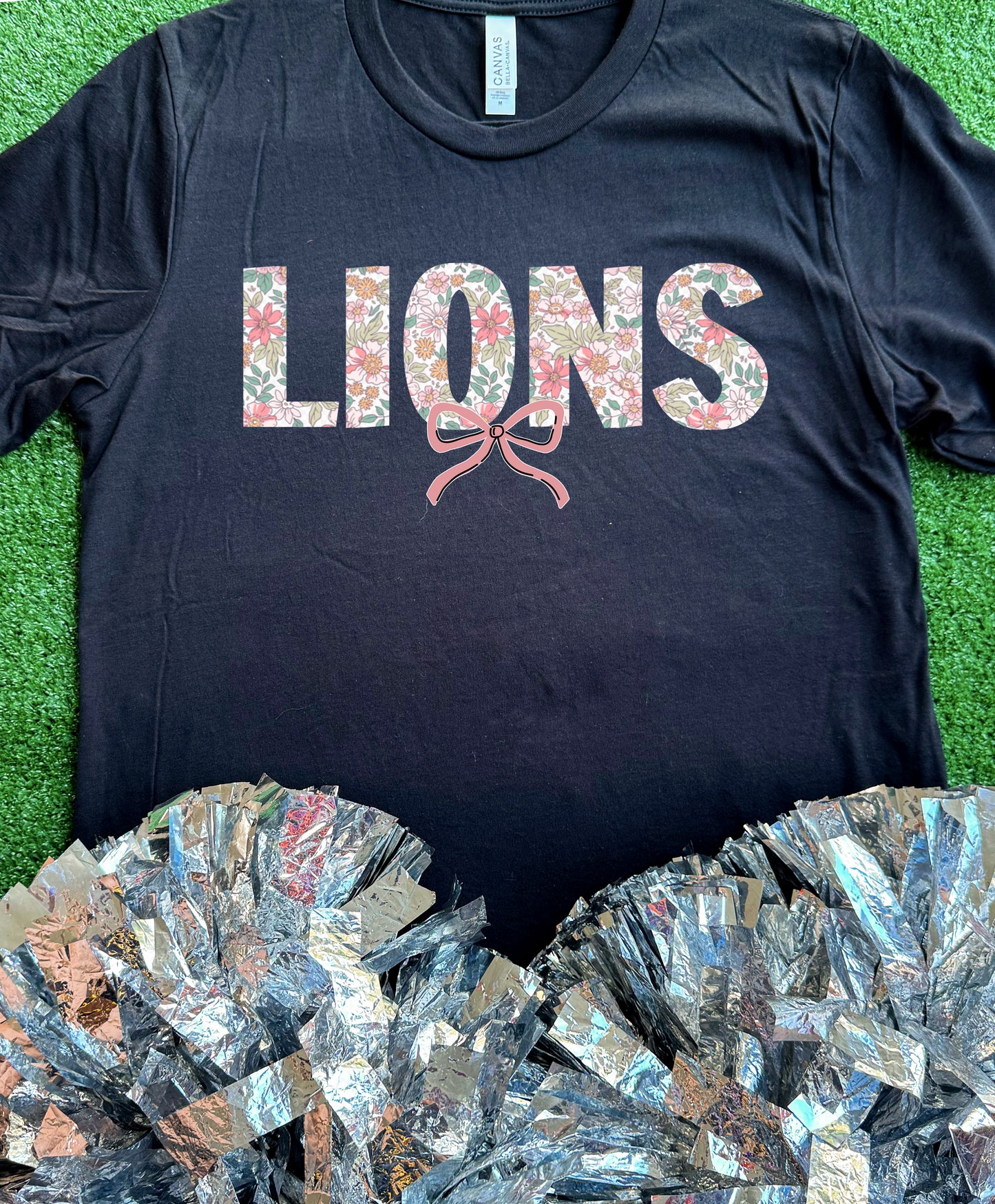 Floral Lions Tee