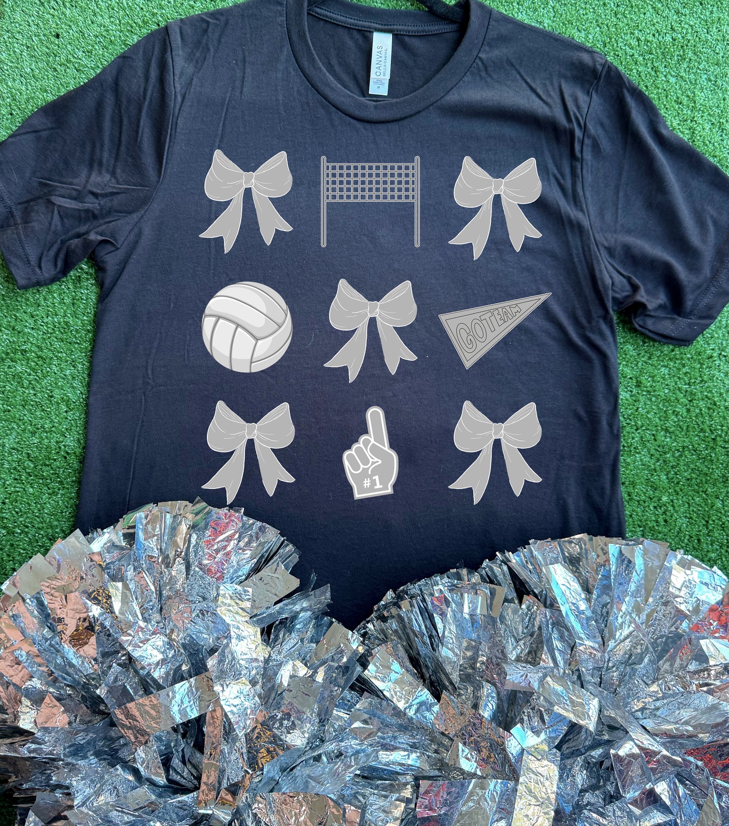 Volleyball Bow Tee