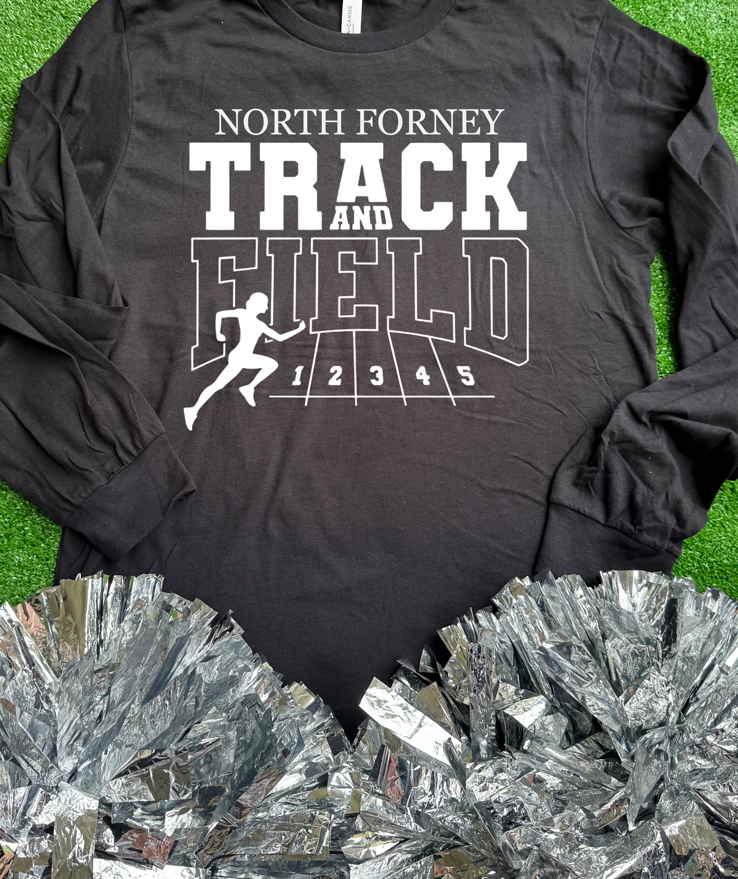 North Forney Falcons Track & Field Long Sleeve Tee