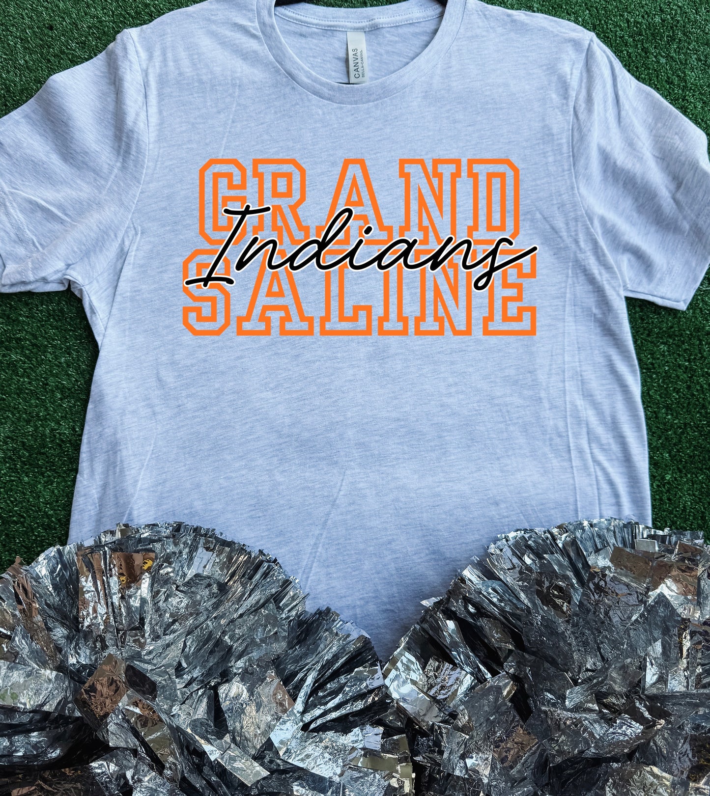 Grand Saline Indians Inlay Tee