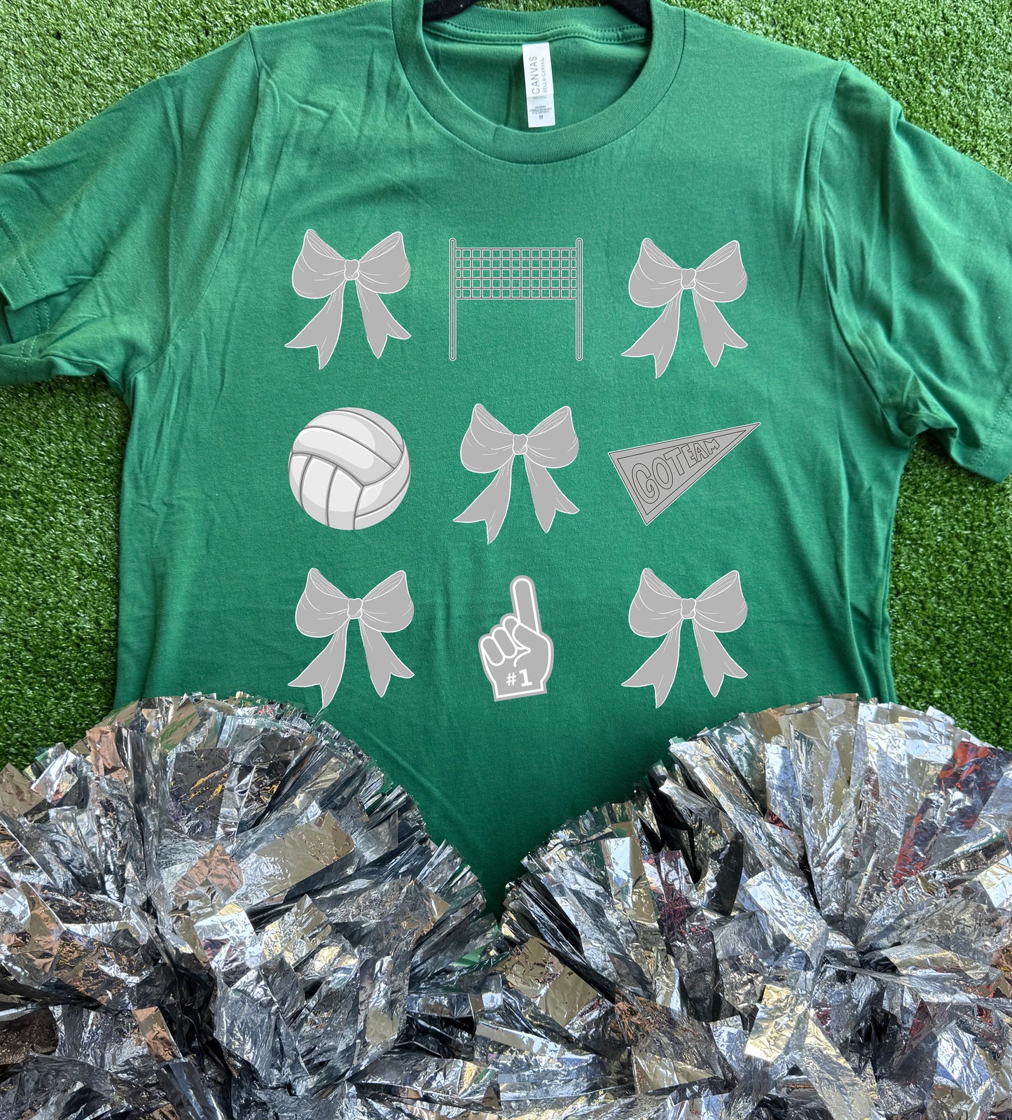 Volleyball Bow Tee