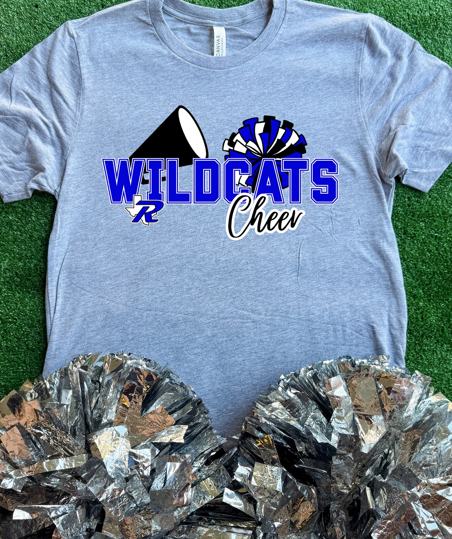 Rains Wildcats Cheer Tee