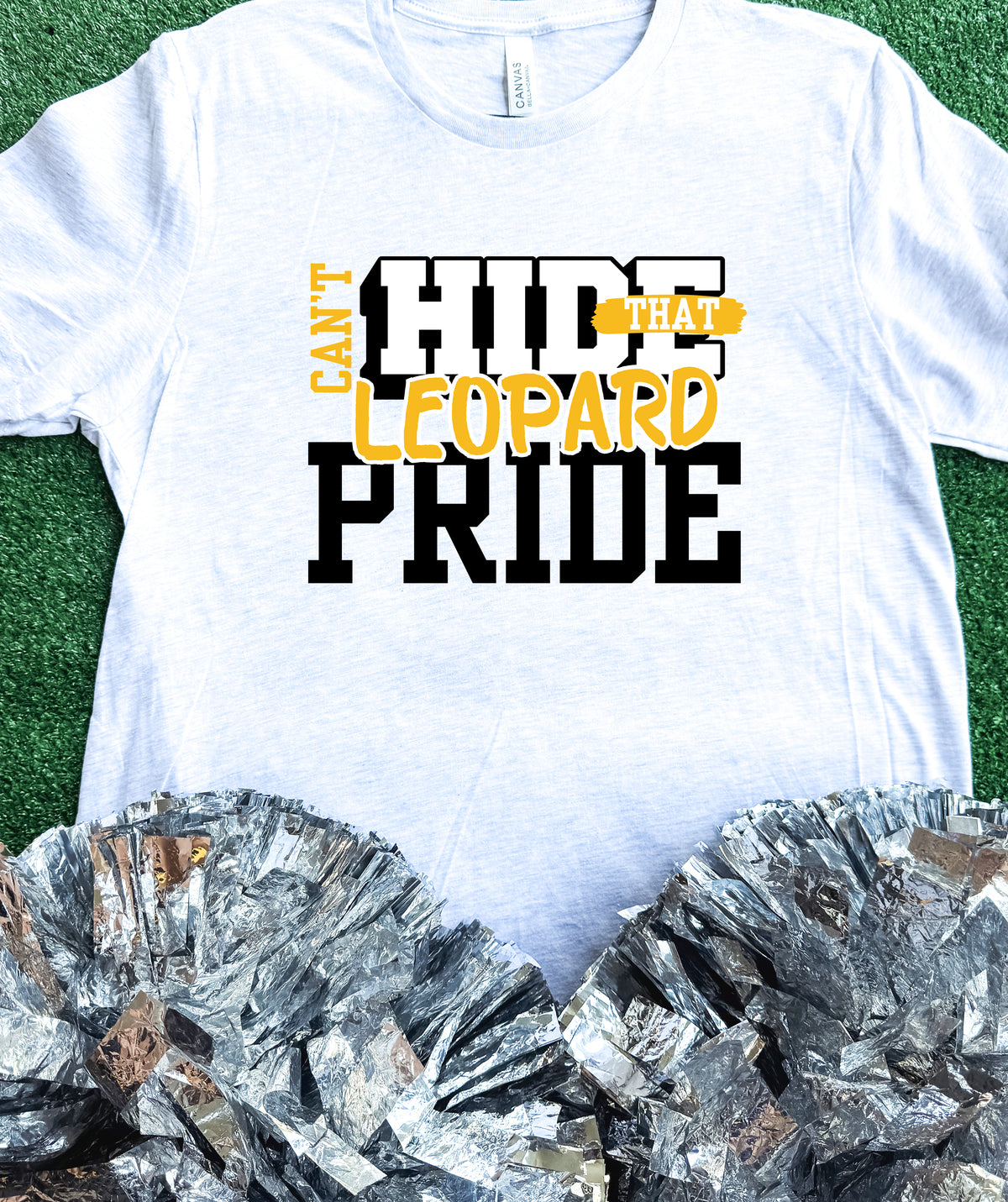 Can’t Hide That DeQueen Leopards Pride Tee