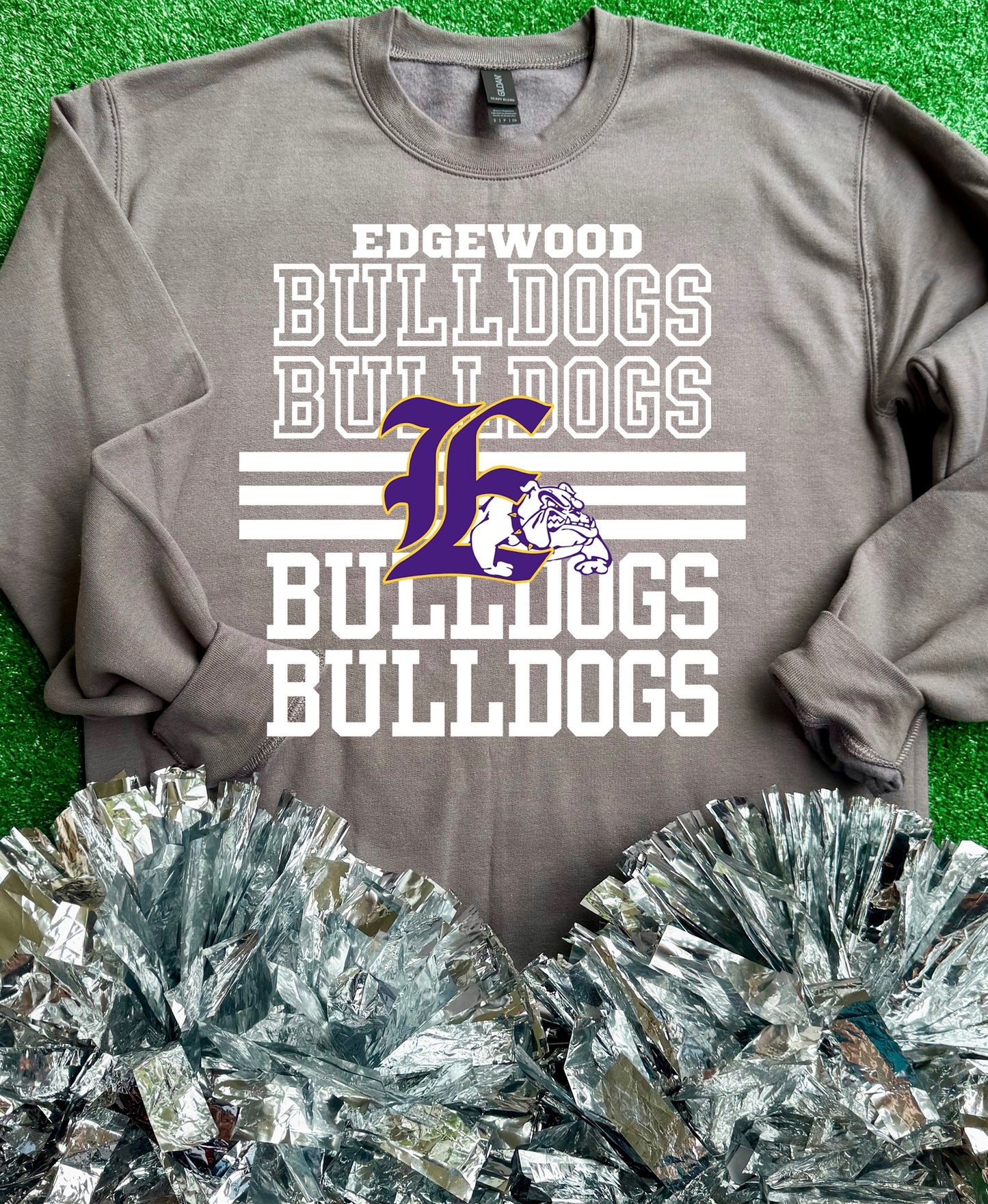 Edgewood Bulldogs Reflect Sweatshirt