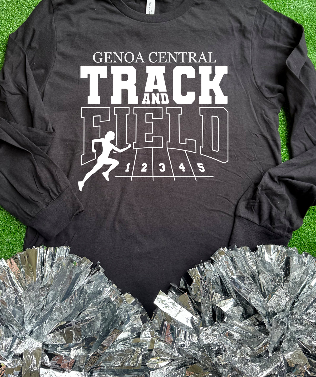 Genoa Central Dragons Track & Field Long Sleeve Tee