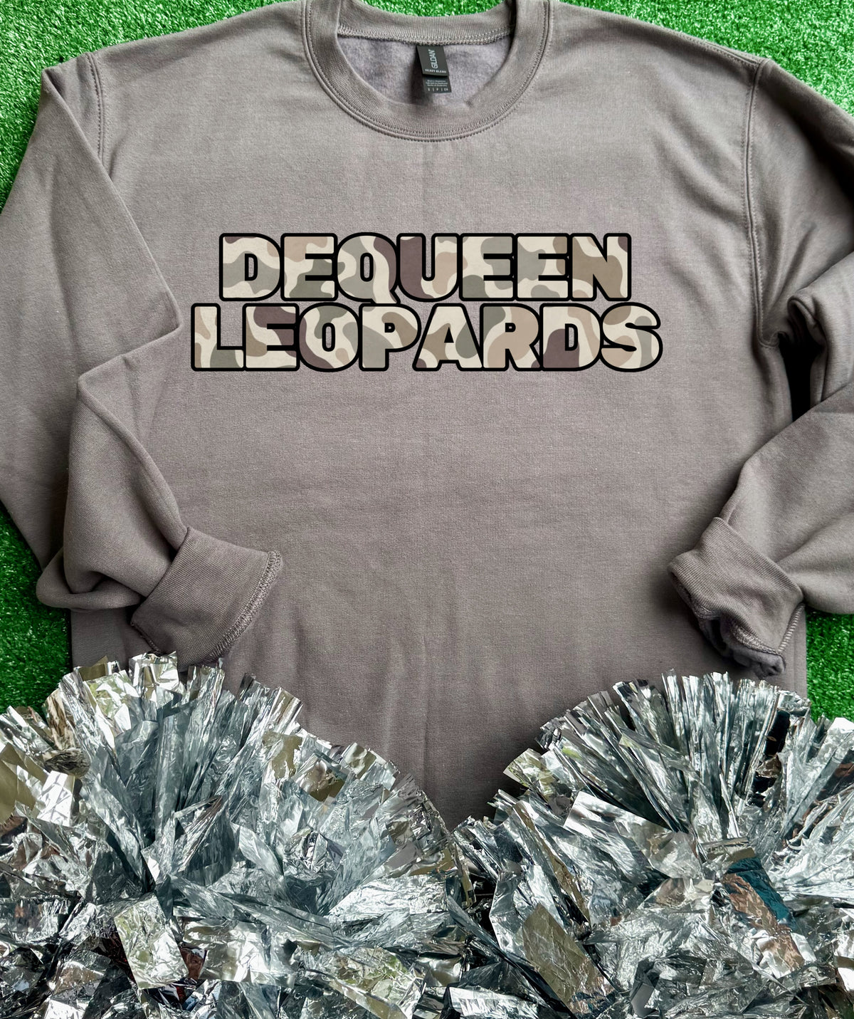 DeQueen Leopards Camo Sweatshirt