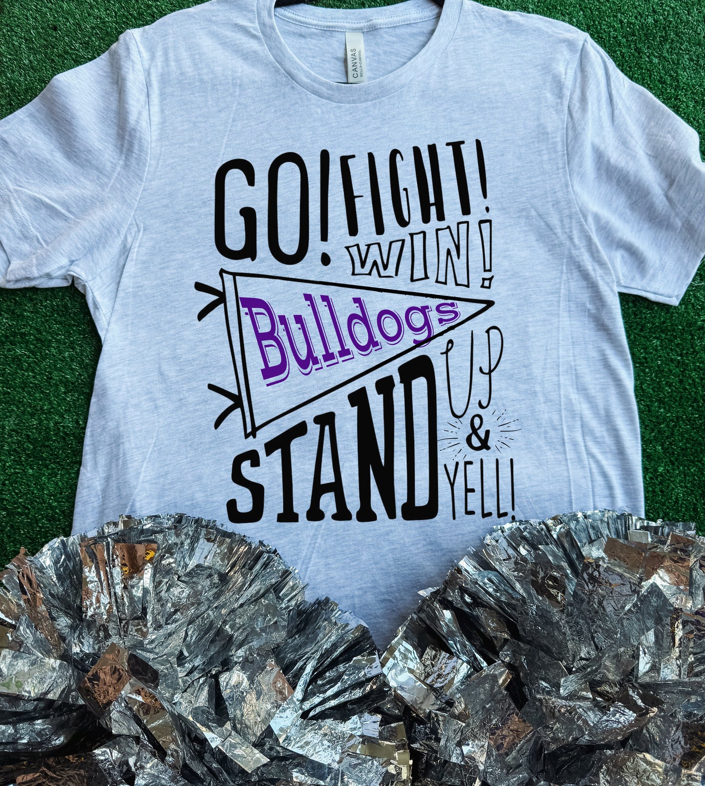 Bulldogs Stand Up & Yell Tee