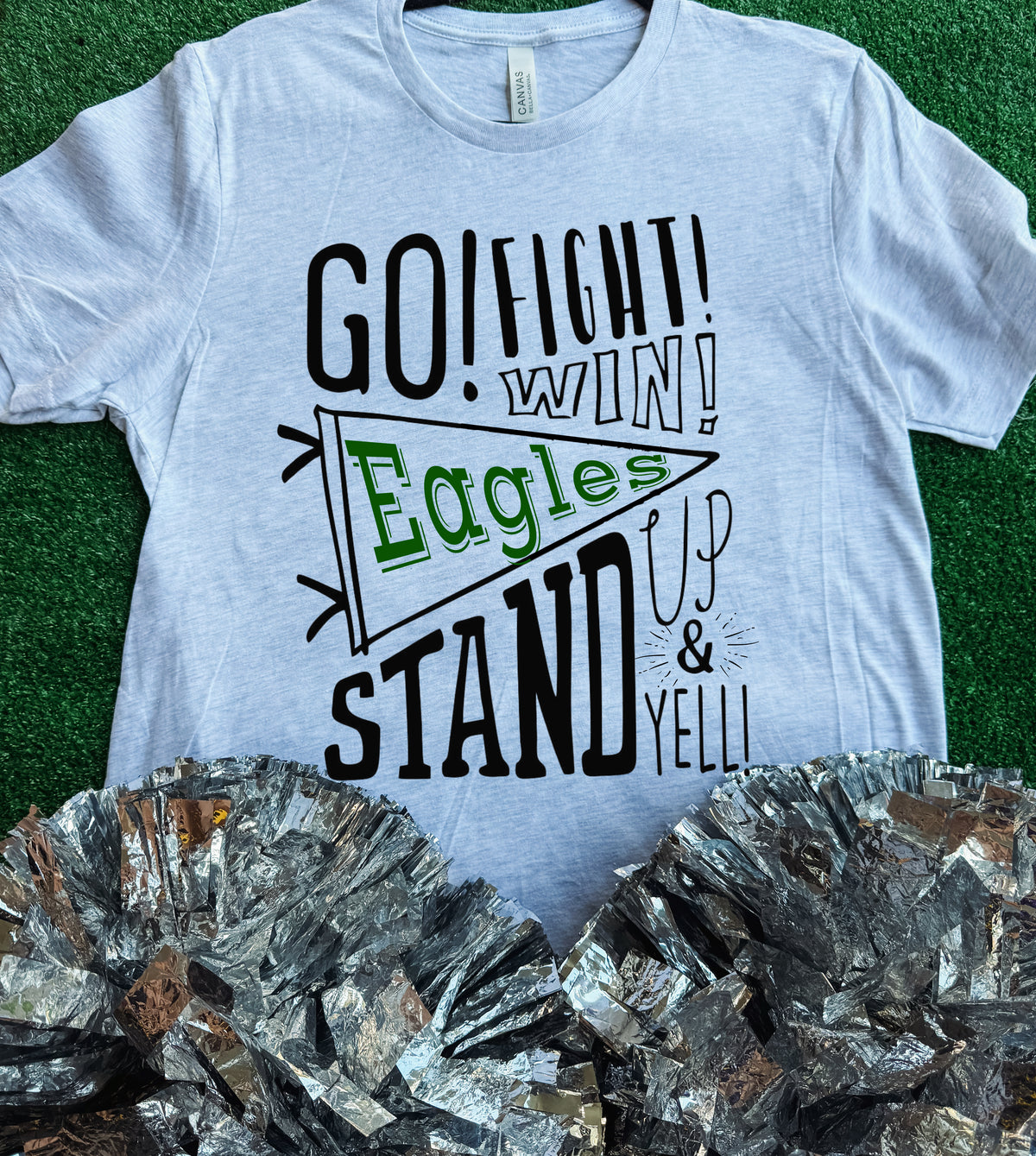 Canton Eagles Stand Up & Yell Tee