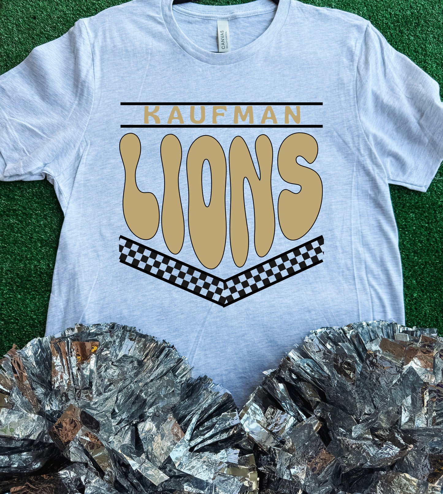 Kaufman Lions Retro Tee