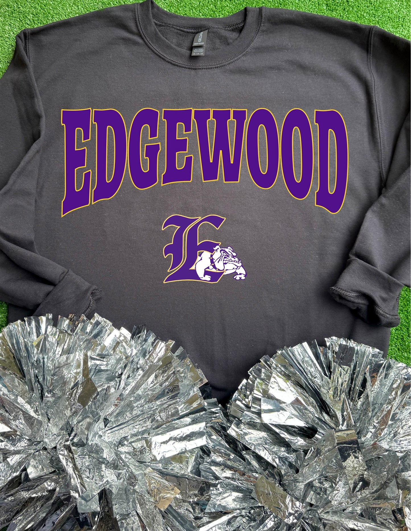 Edgewood Bulldogs Curve Sweatshirt