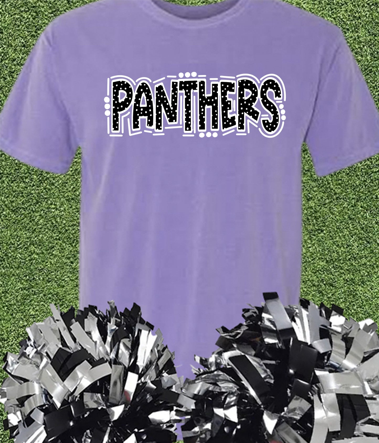 Ashdown Panthers Doodle Tee
