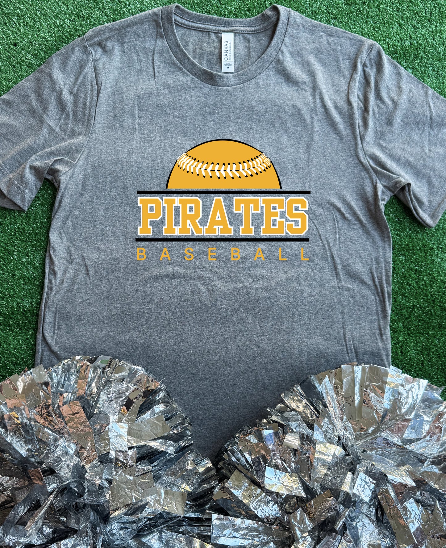 Crandall Pirates Baseball Tee