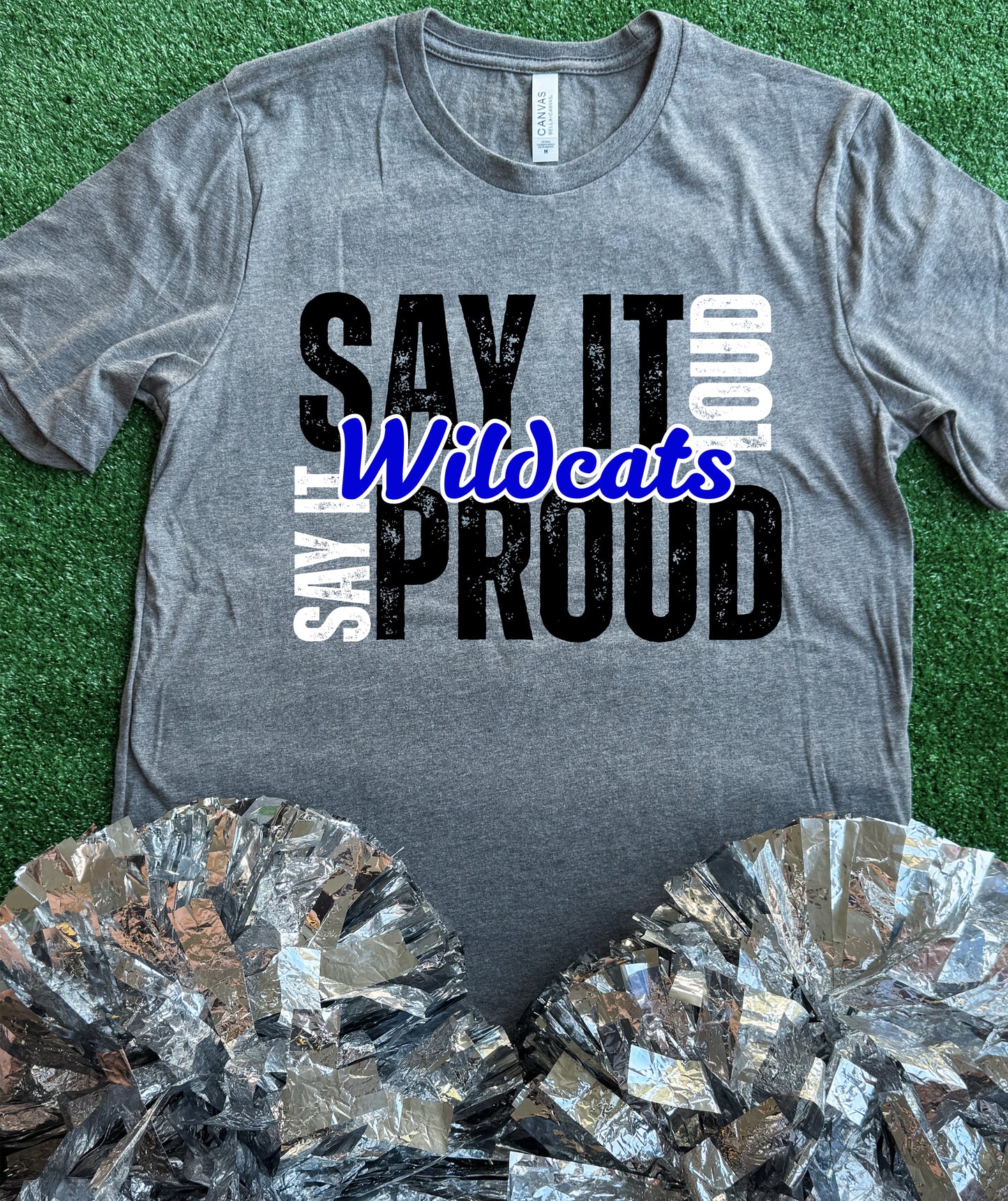 Rains Wildcats Say It Proud Tee