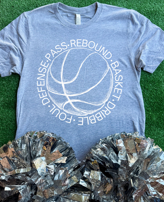 All Things Basketball Tee
