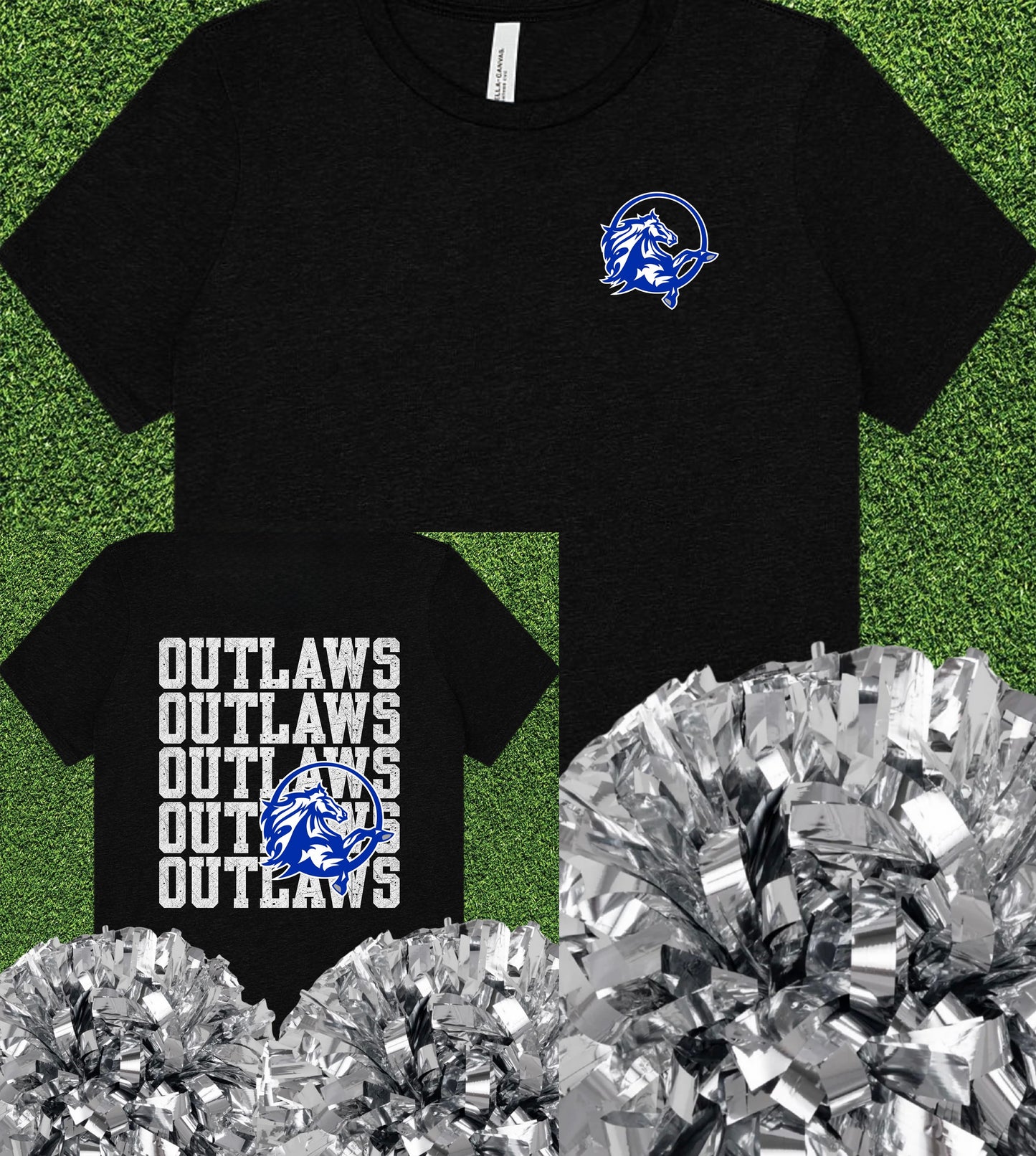 Dierks Outlaws Repeat Logo Tee