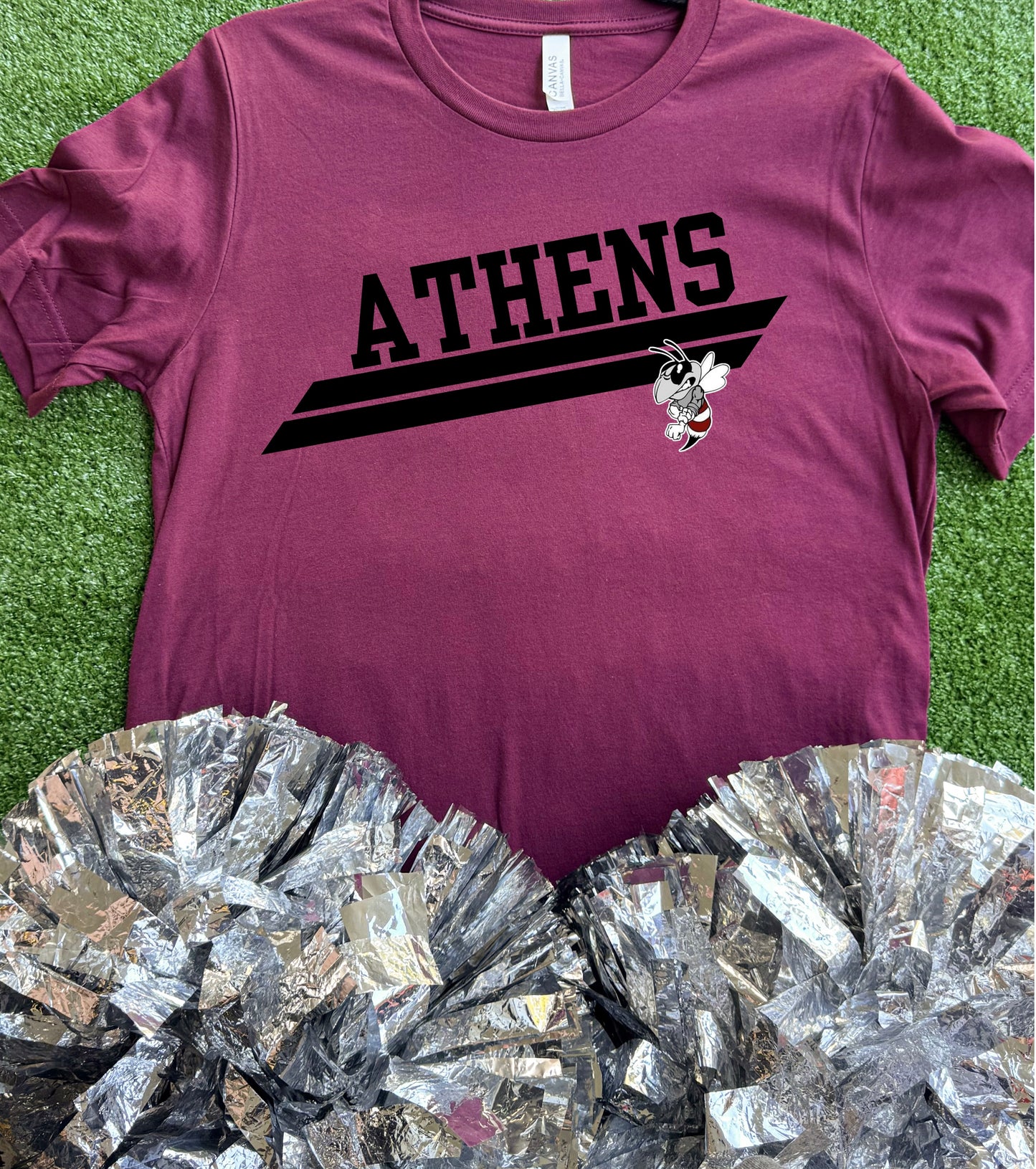 Athens Hornets Slant Tee