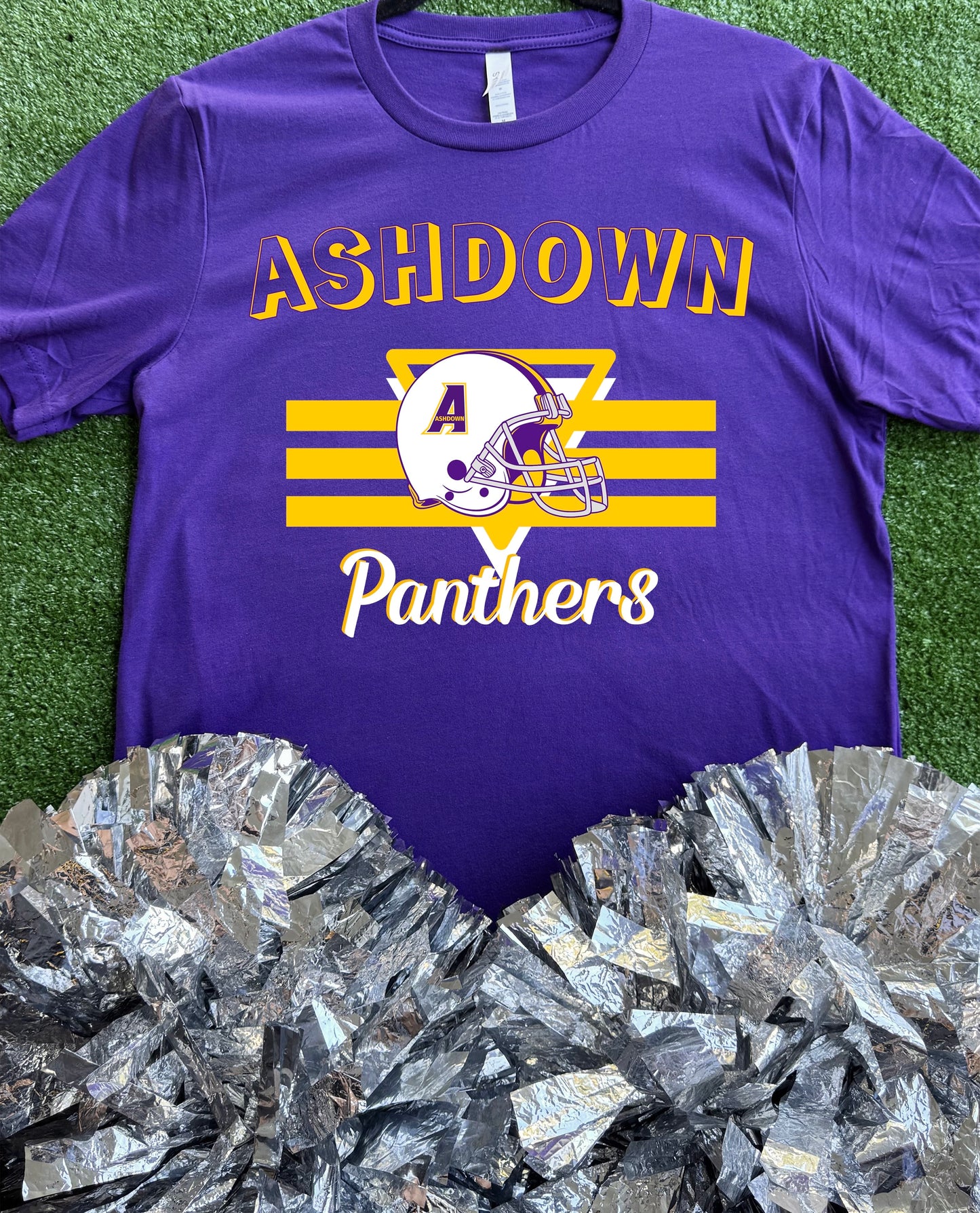 Ashdown Panthers Helmet Tee