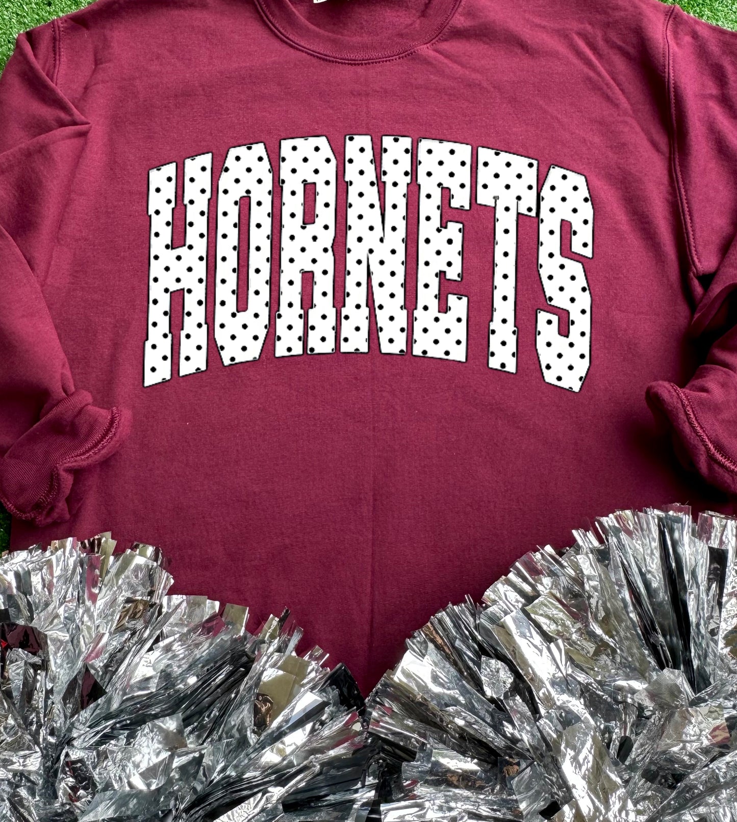 Athens Hornets Polka Dot Sweatshirt