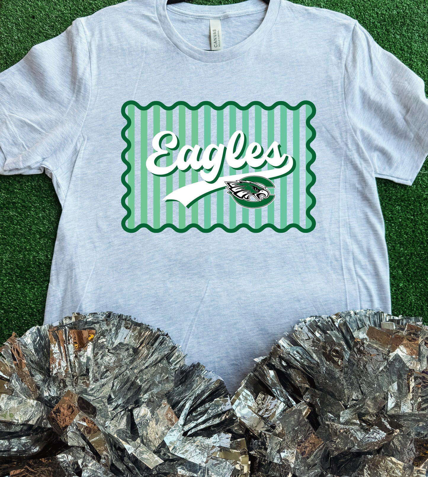 Canton Eagles Wavy Tee