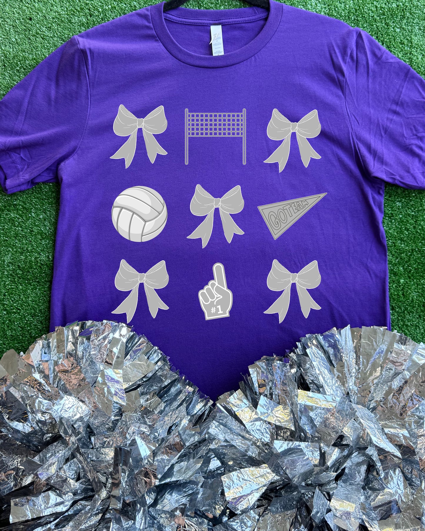 Volleyball Bow Tee