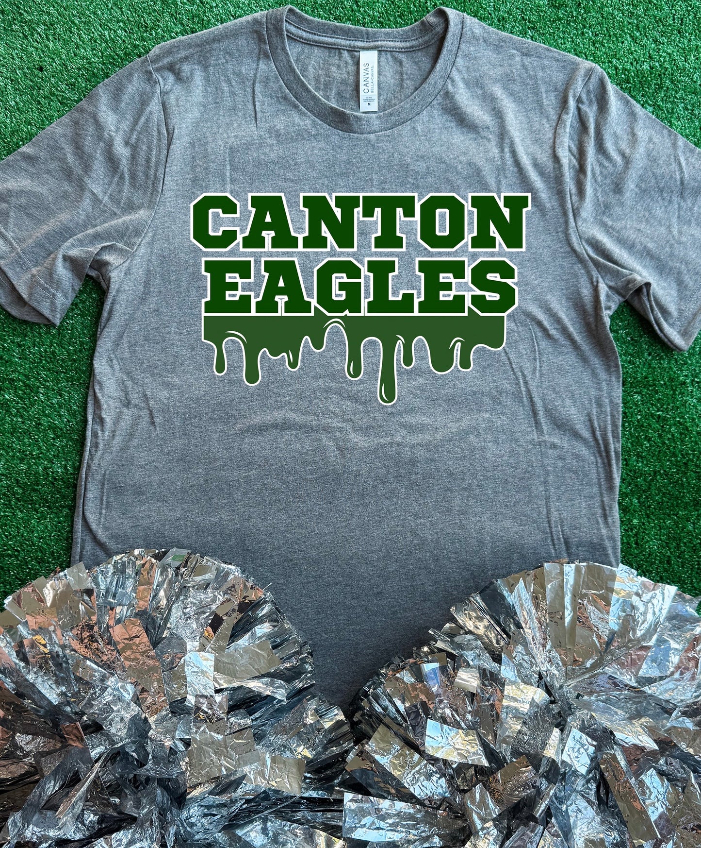 Canton Eagles Drip Tee