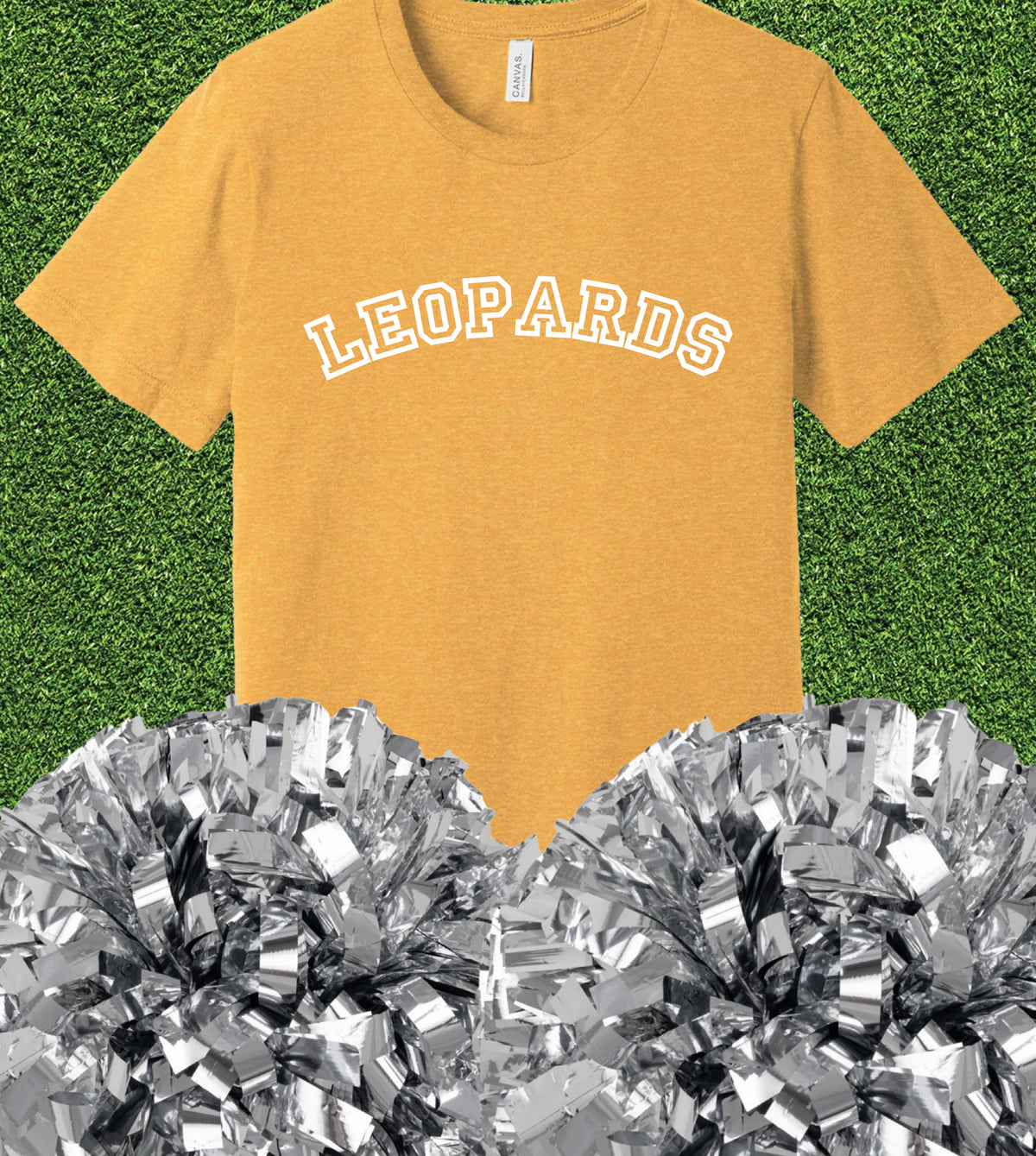 DeQueen Leopards Varsity Tee
