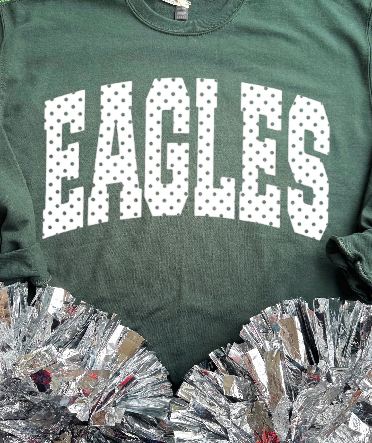 Canton Eagles Polka Dot Sweatshirt