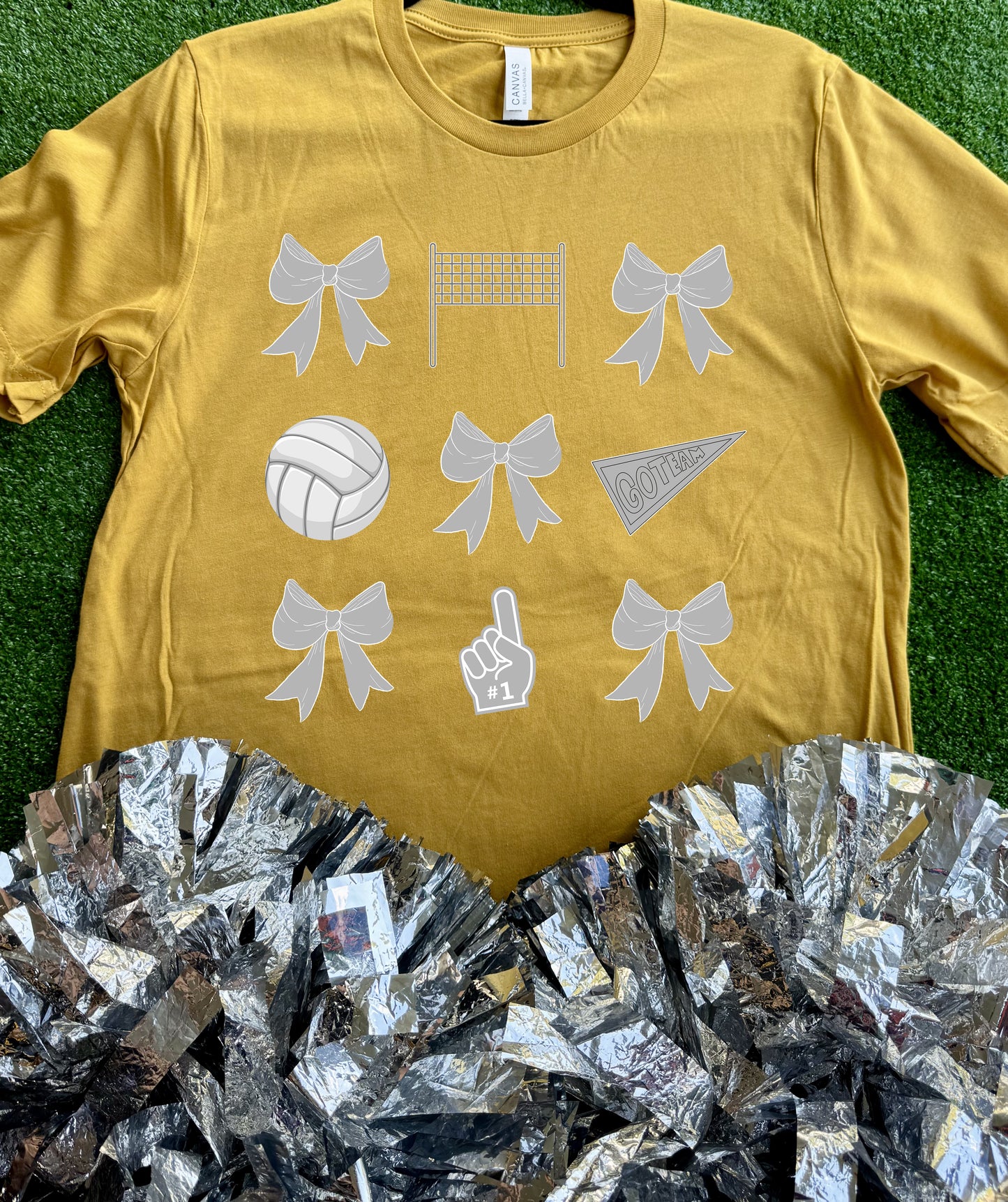 Volleyball Bow Tee