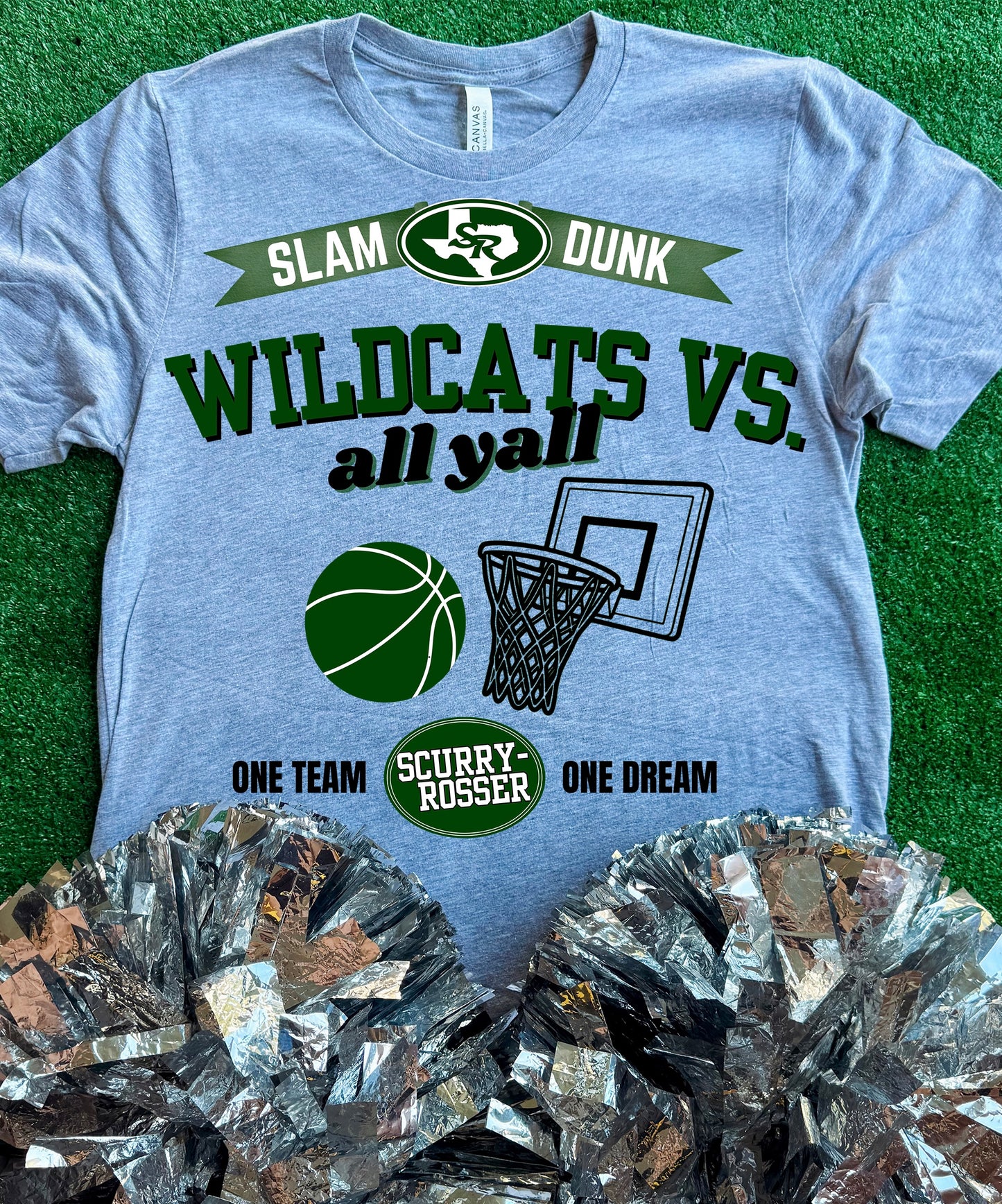 Scurry-Rosser Wildcats BB VS Yall Tee