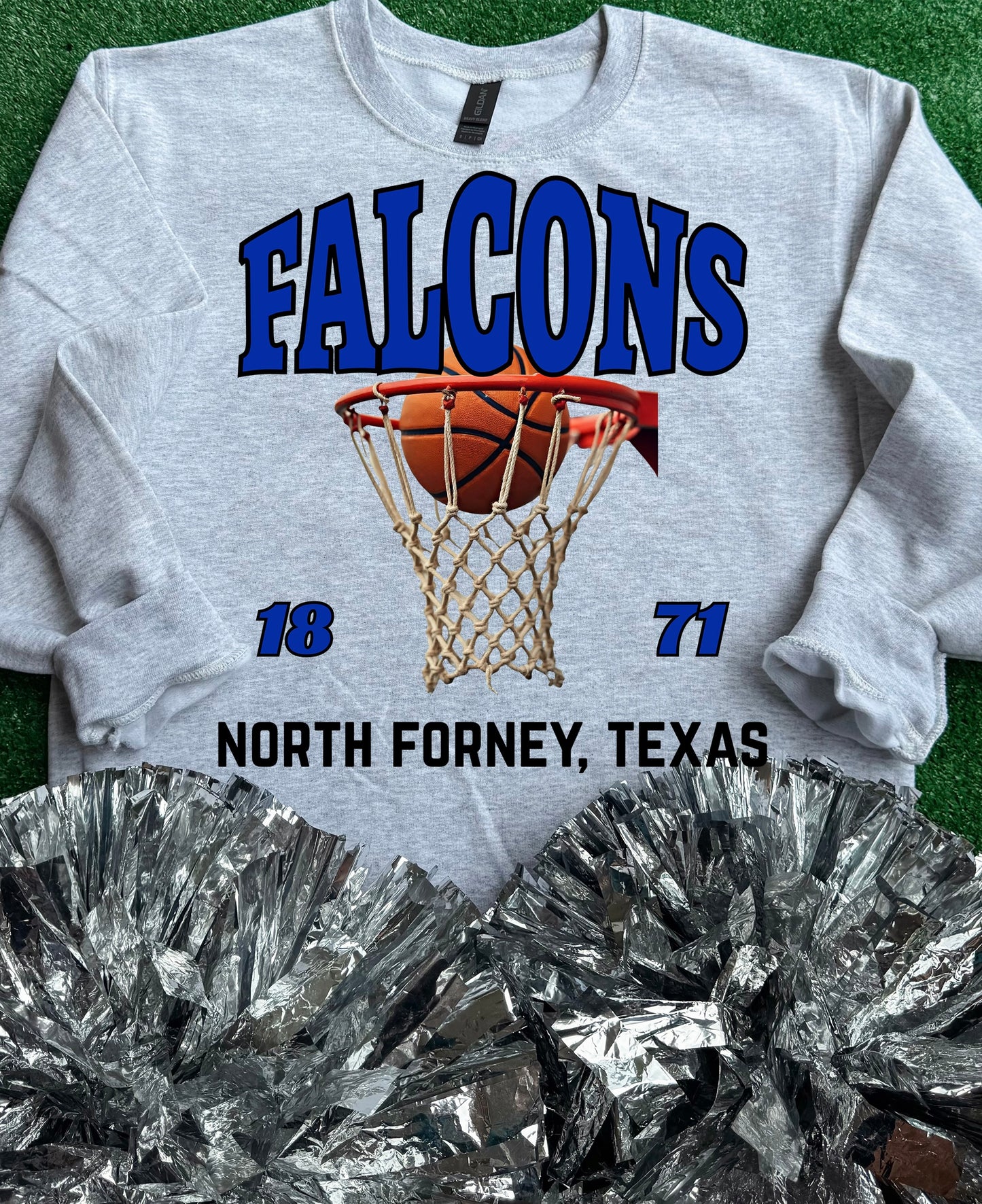 North Forney Falcons Basketball Sweatshirt