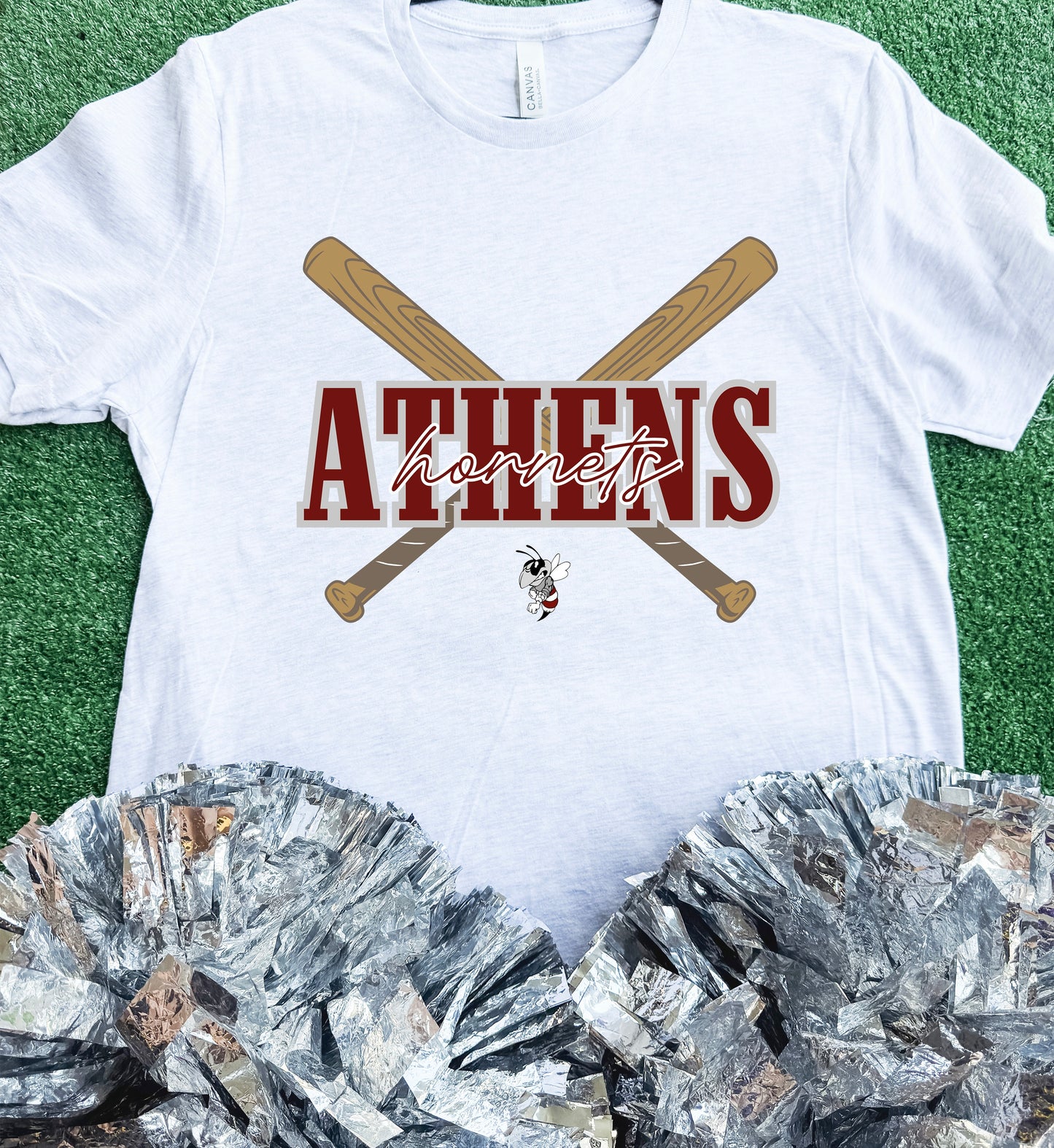 Athens Hornets Bat Tee