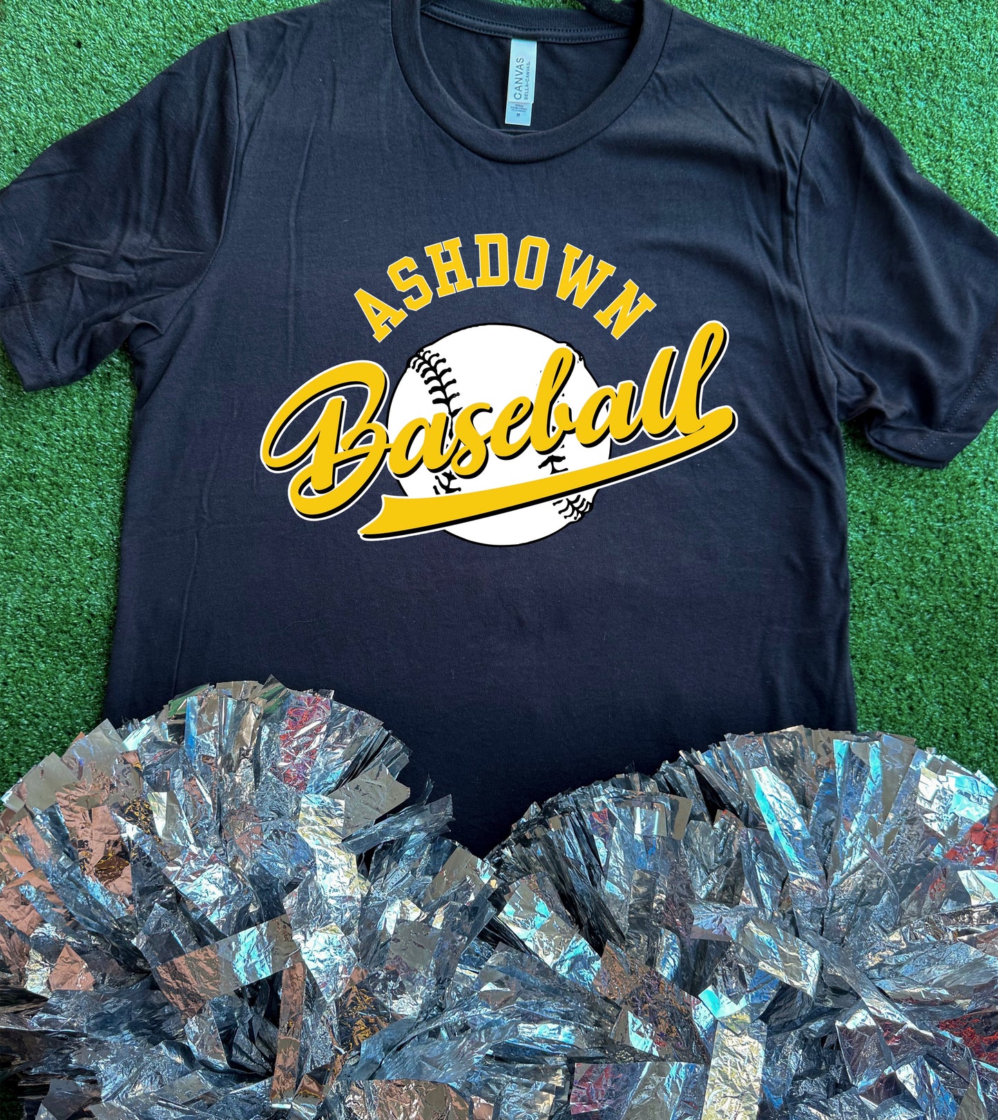 Ashdown Panthers Baseball Curve Tee