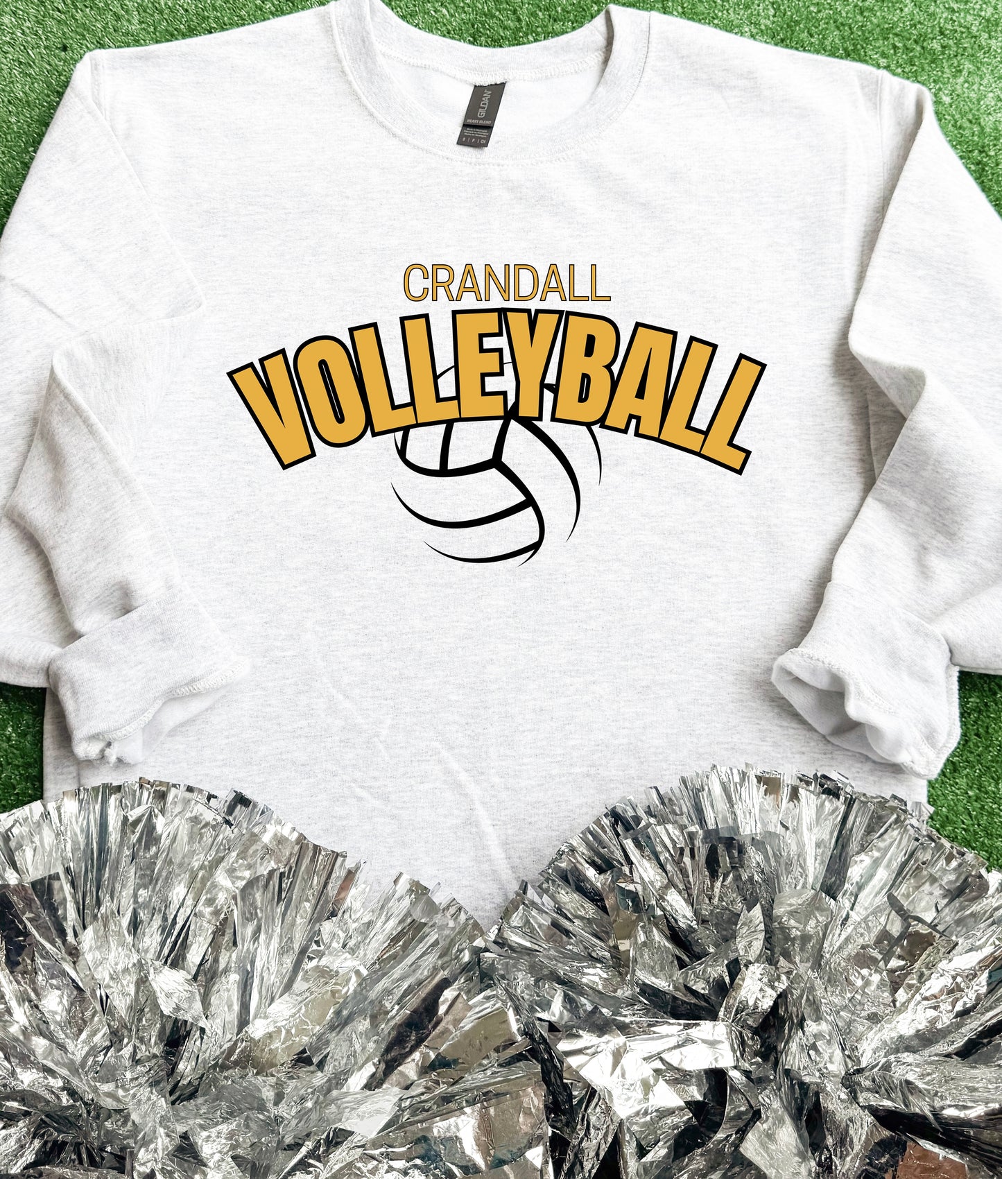 Crandall Pirates Volleyball Sweatshirt