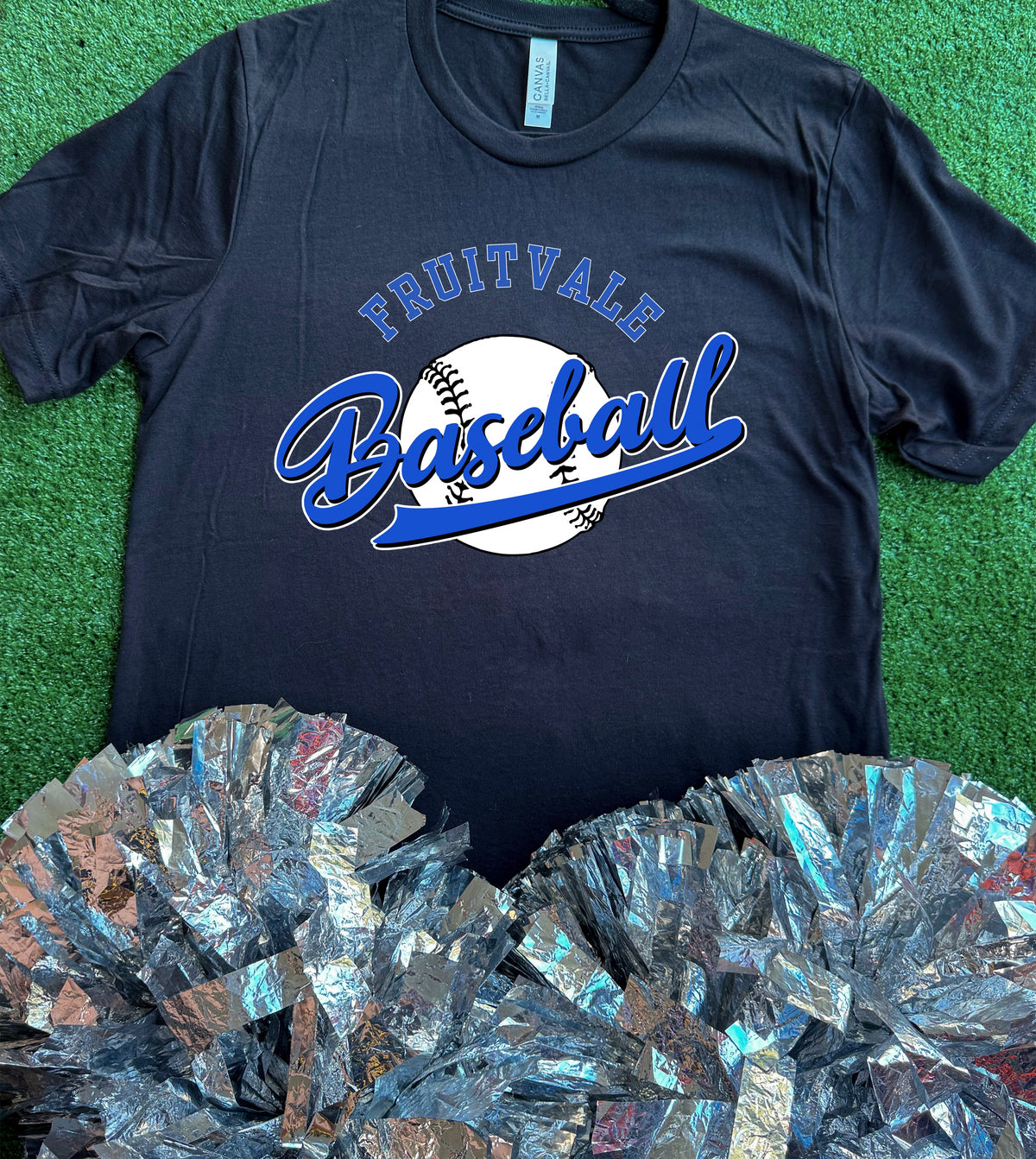 Fruitvale Bobcats Baseball Curve Tee