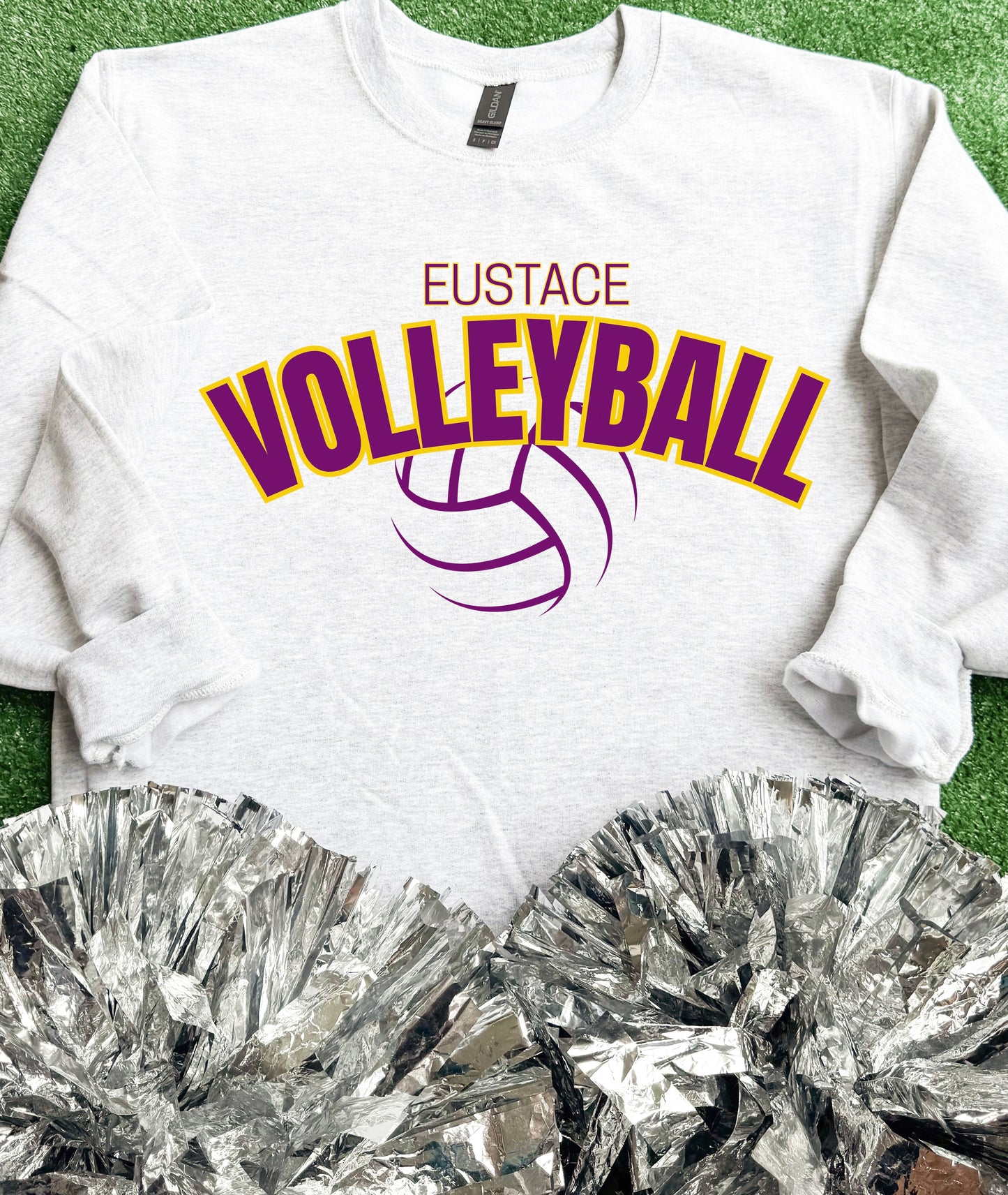 Eustace Bulldogs Volleyball Sweatshirt