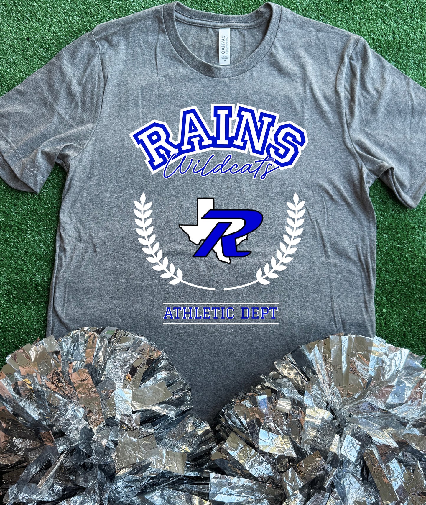 Rains Wildcats AD Logo Tee