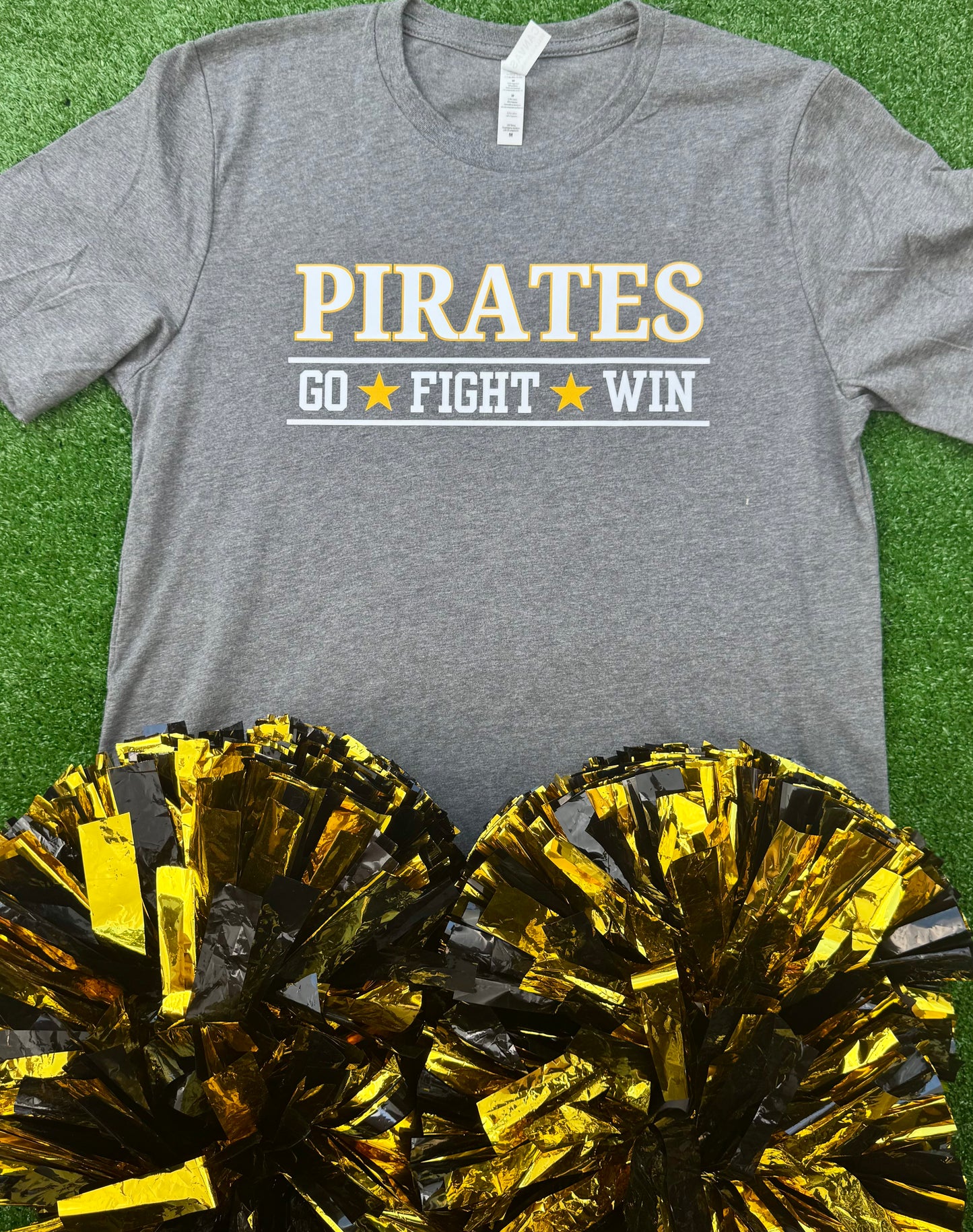 Crandall Pirates Go Fight Win Tee