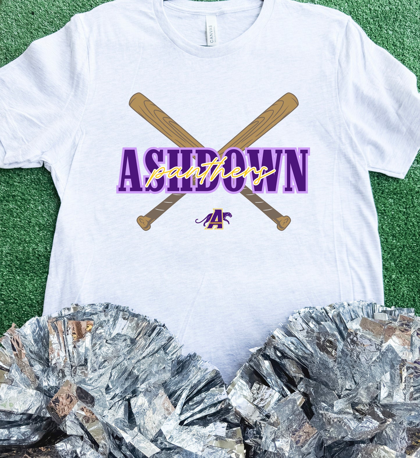 Ashdown Panthers Bat Tee