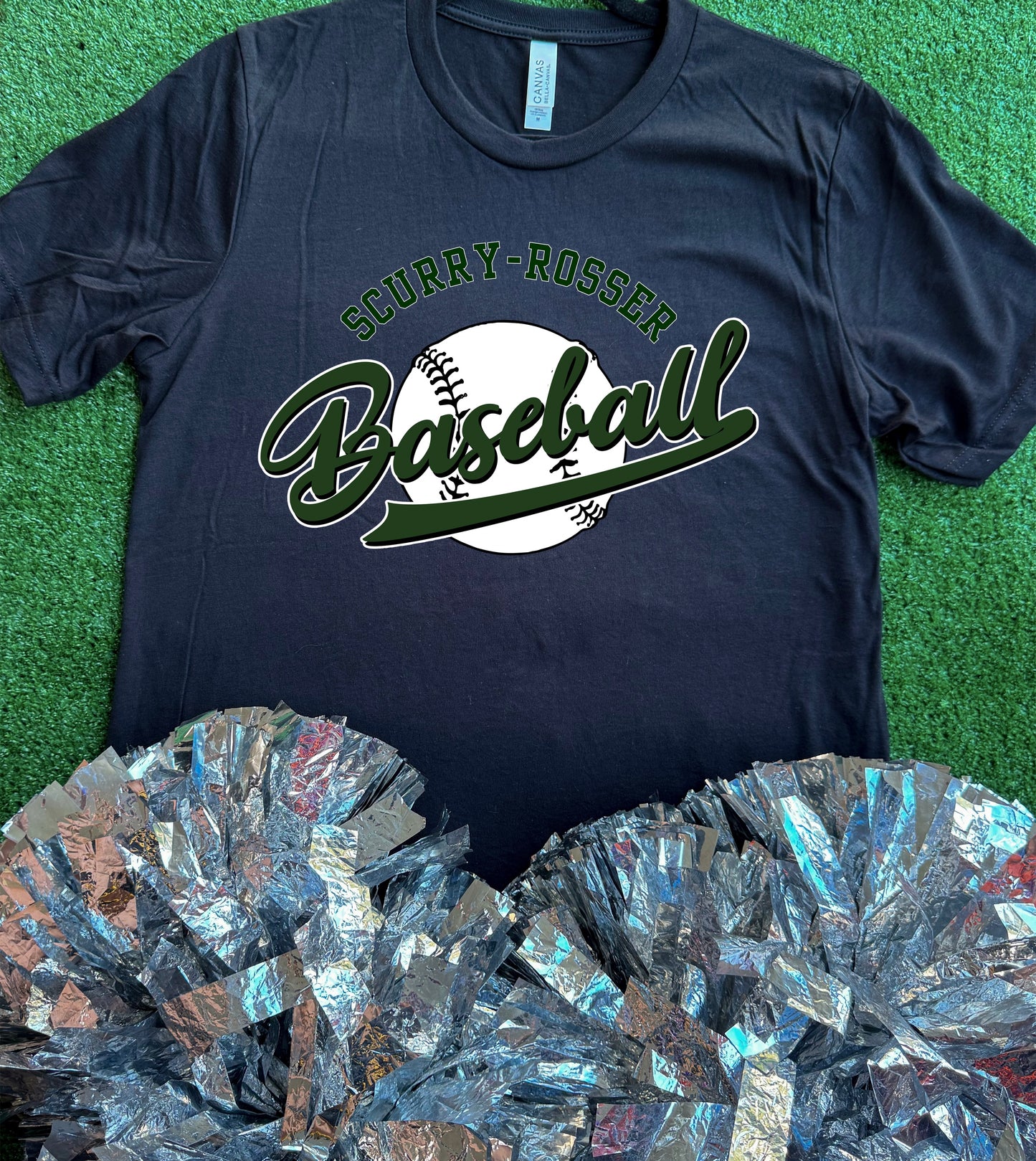 Scurry-Rosser Wildcats Baseball Curve Tee