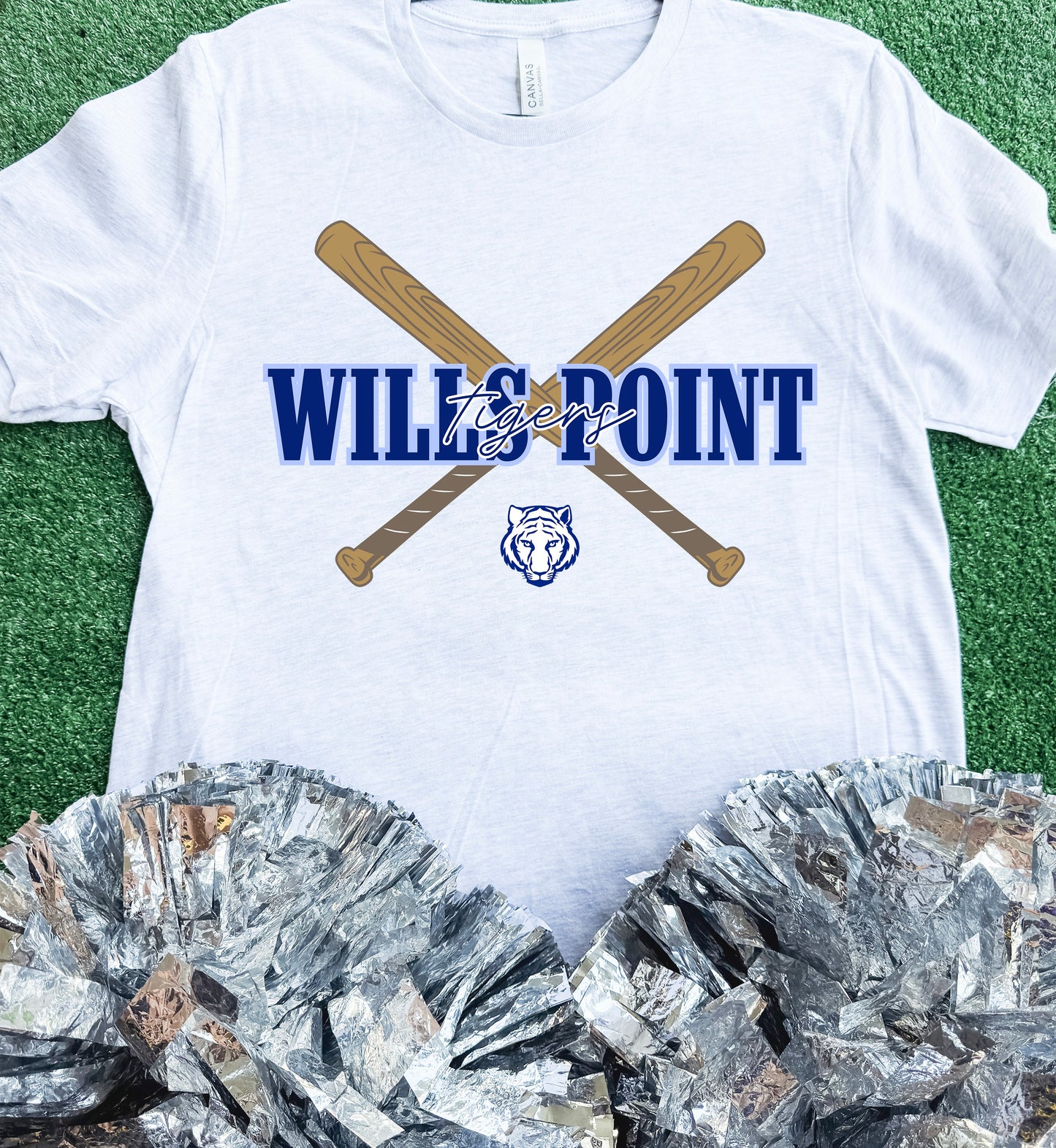 Wills Point Tigers Bat Tee